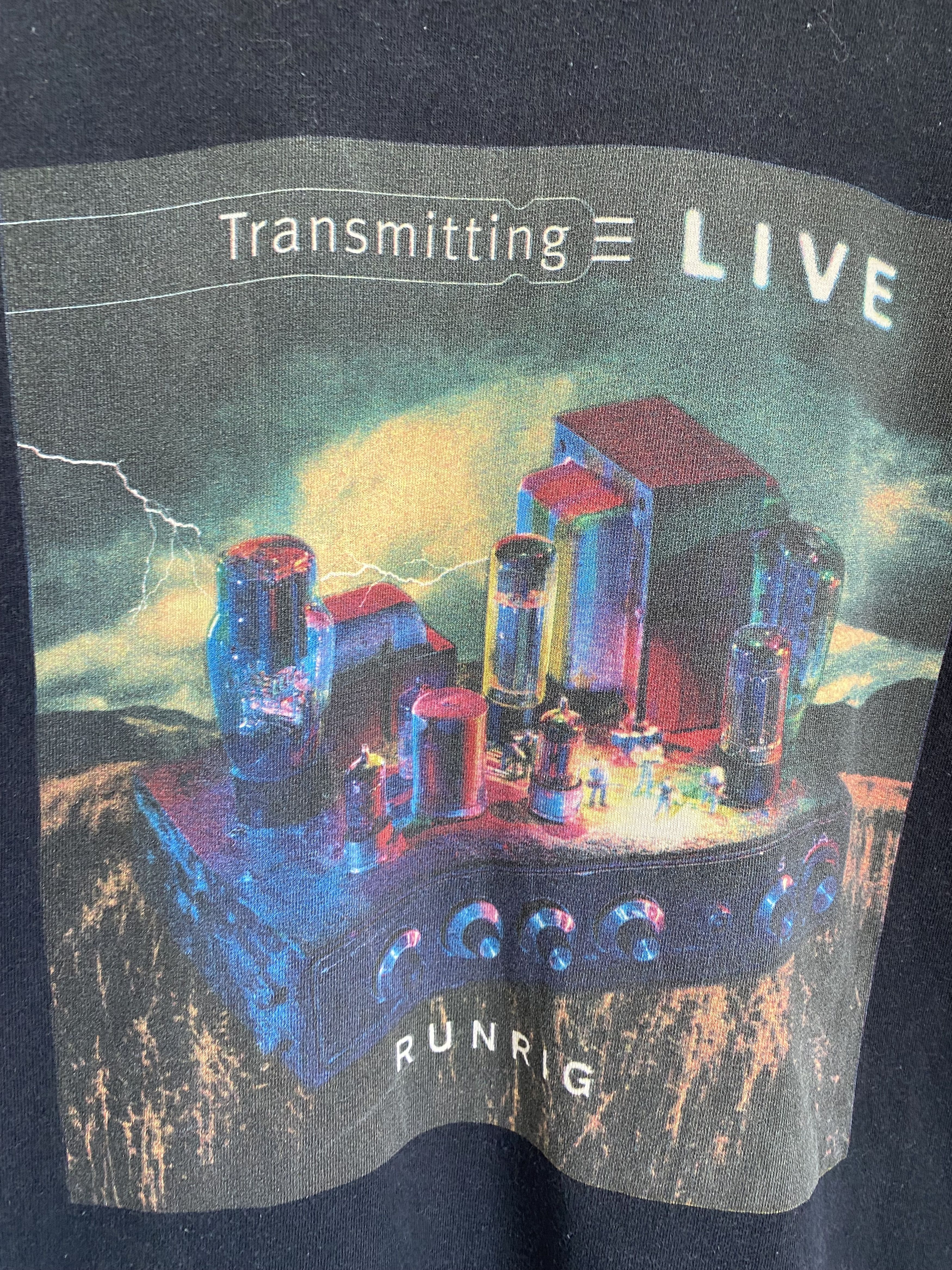 Band Tees × Vintage Vintage 1994 Runrig transmitting live t-shirt Size US M / EU 48-50 / 2 - 2 Thumbnail