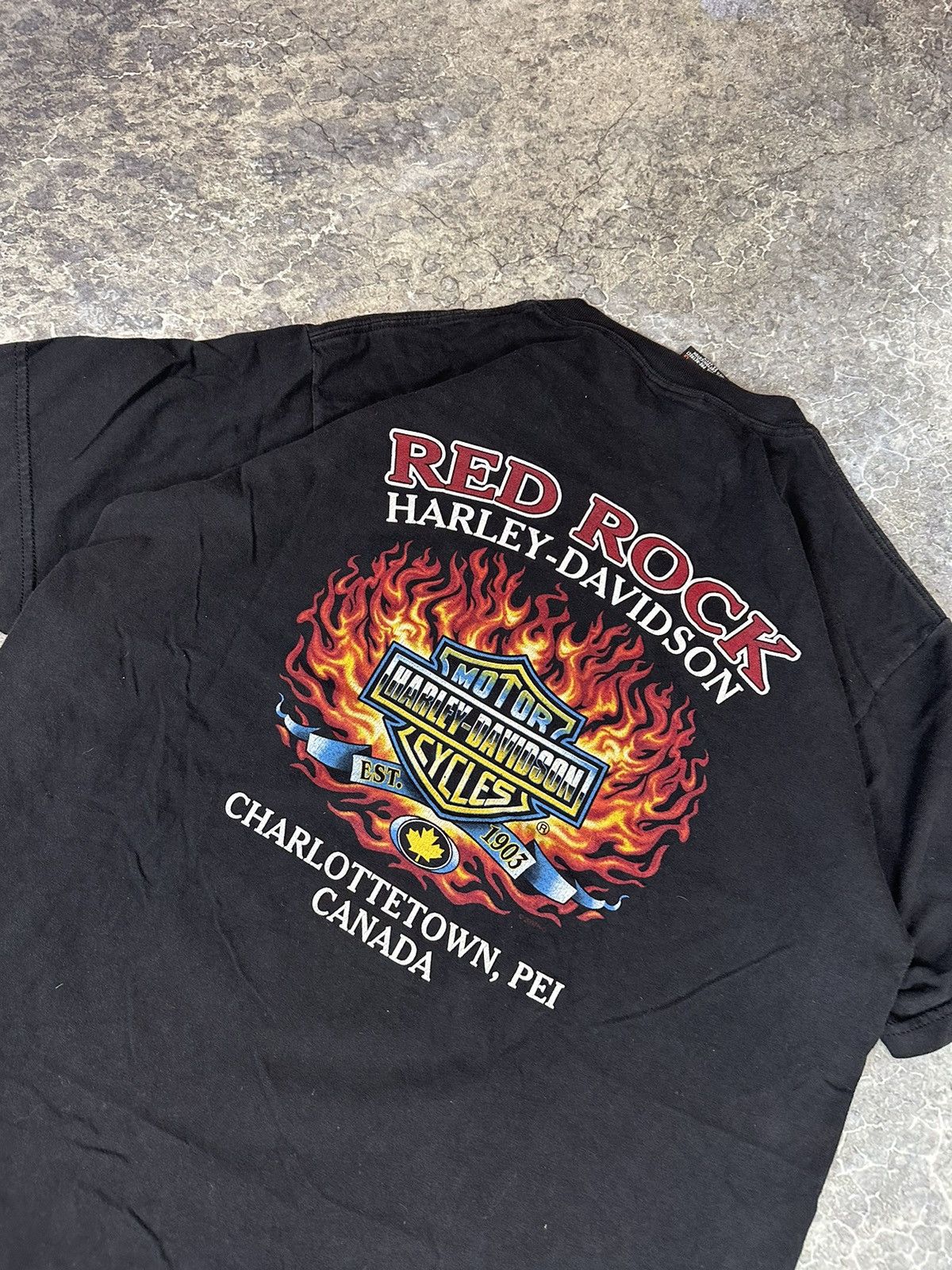 Harley Davidson × Vintage Vintage Harley Davidson Tee Size US L / EU 52-54 / 3 - 4 Thumbnail