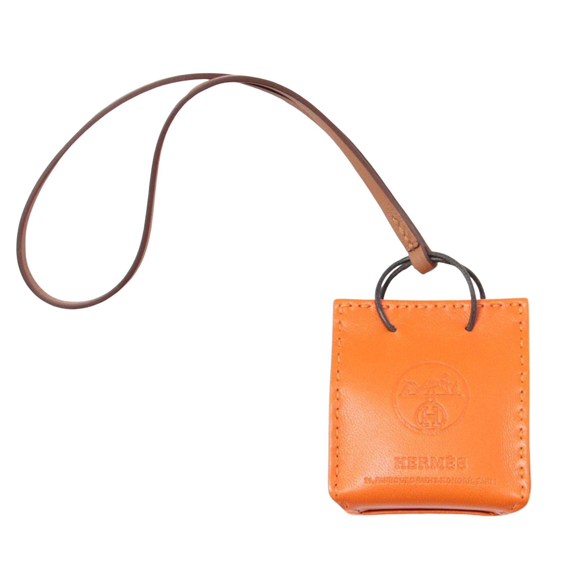 image of Hermes Sac Orange Bag, Women's