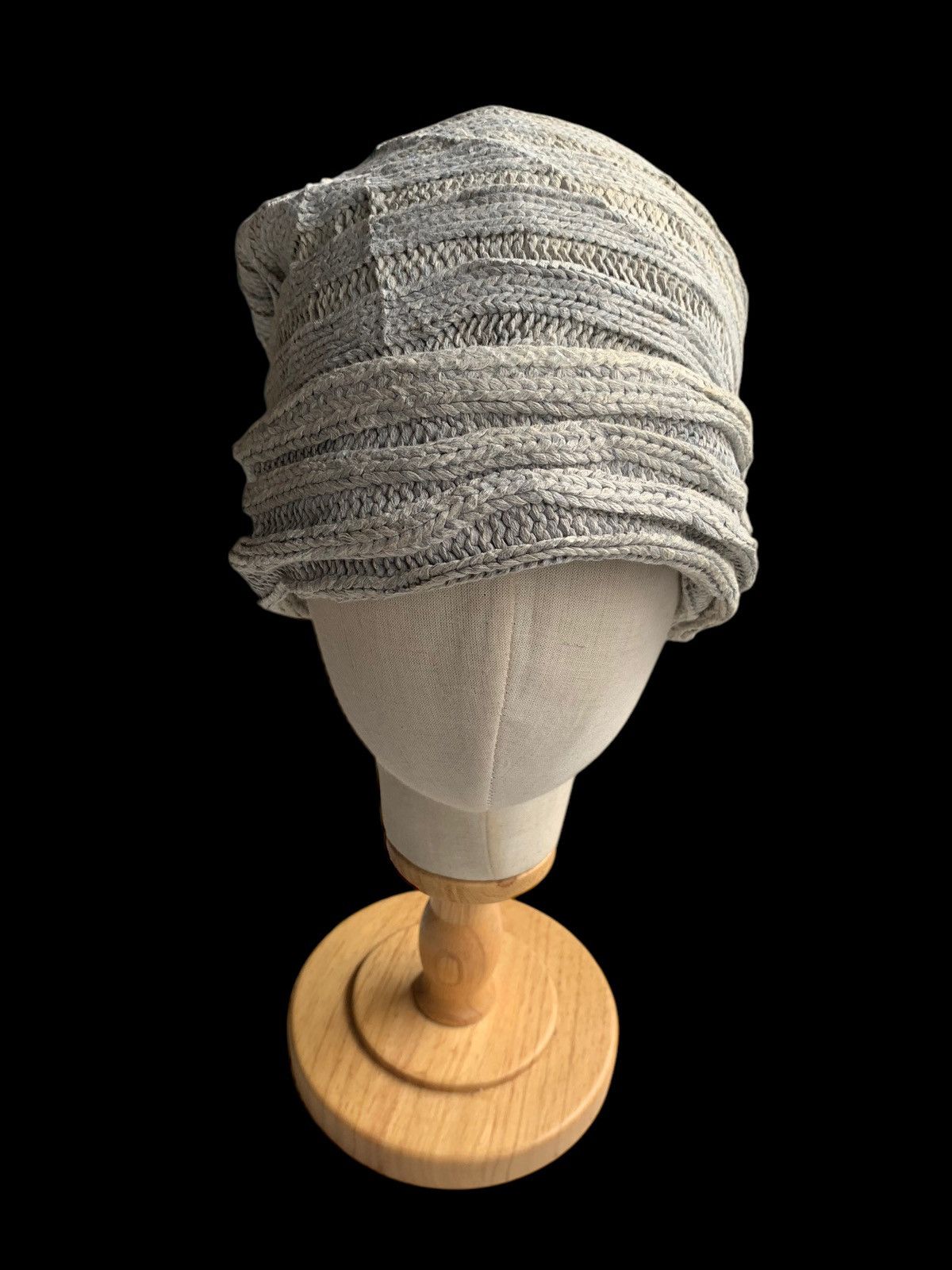 Kapital Rare💥Knitted Hippies Style Distressed Winter Session Hats Size ONE SIZE - 6 Thumbnail