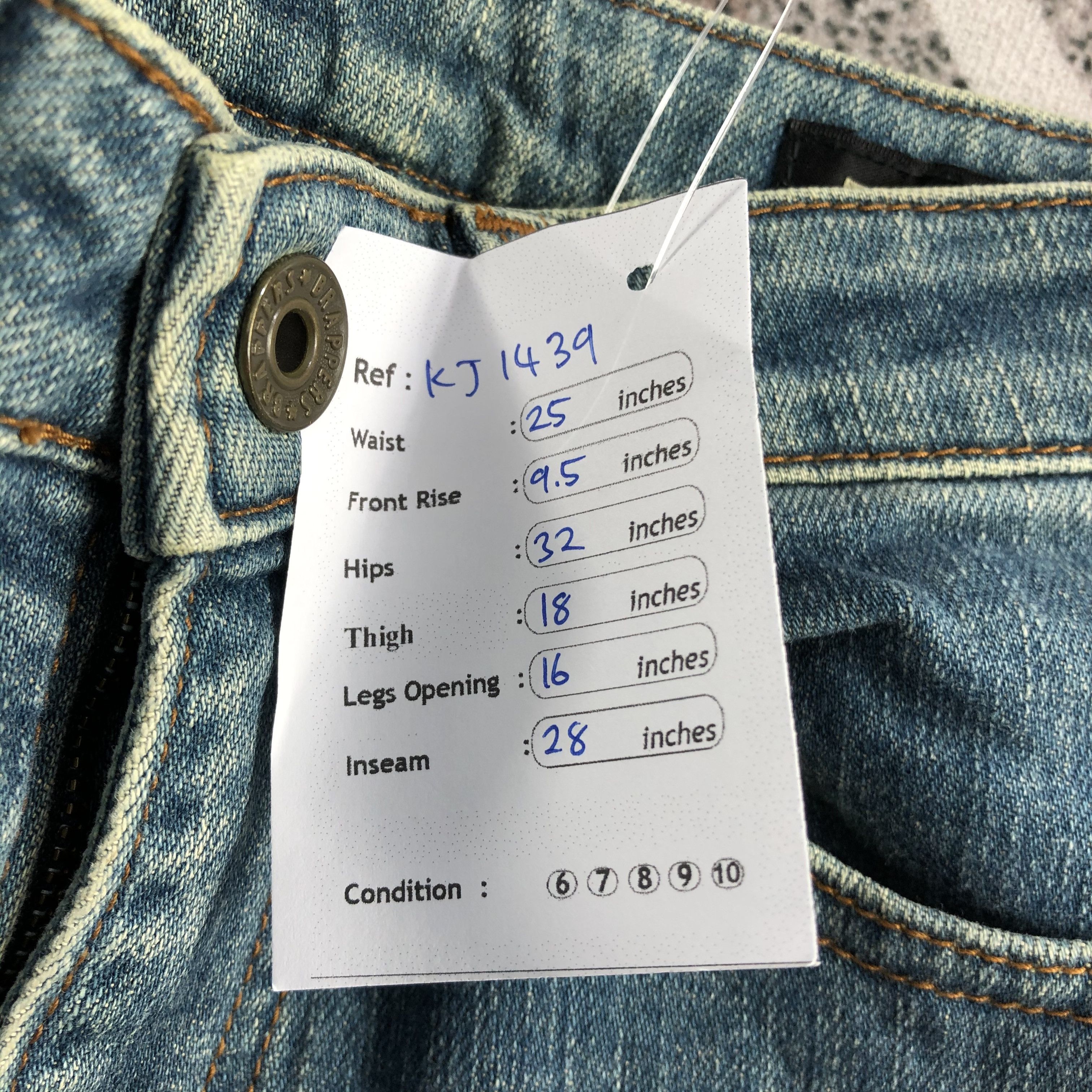 Japanese Brand Brapppers Jeans Flare Denim Size 25x28 Size US 26 / EU 42 - 11 Thumbnail