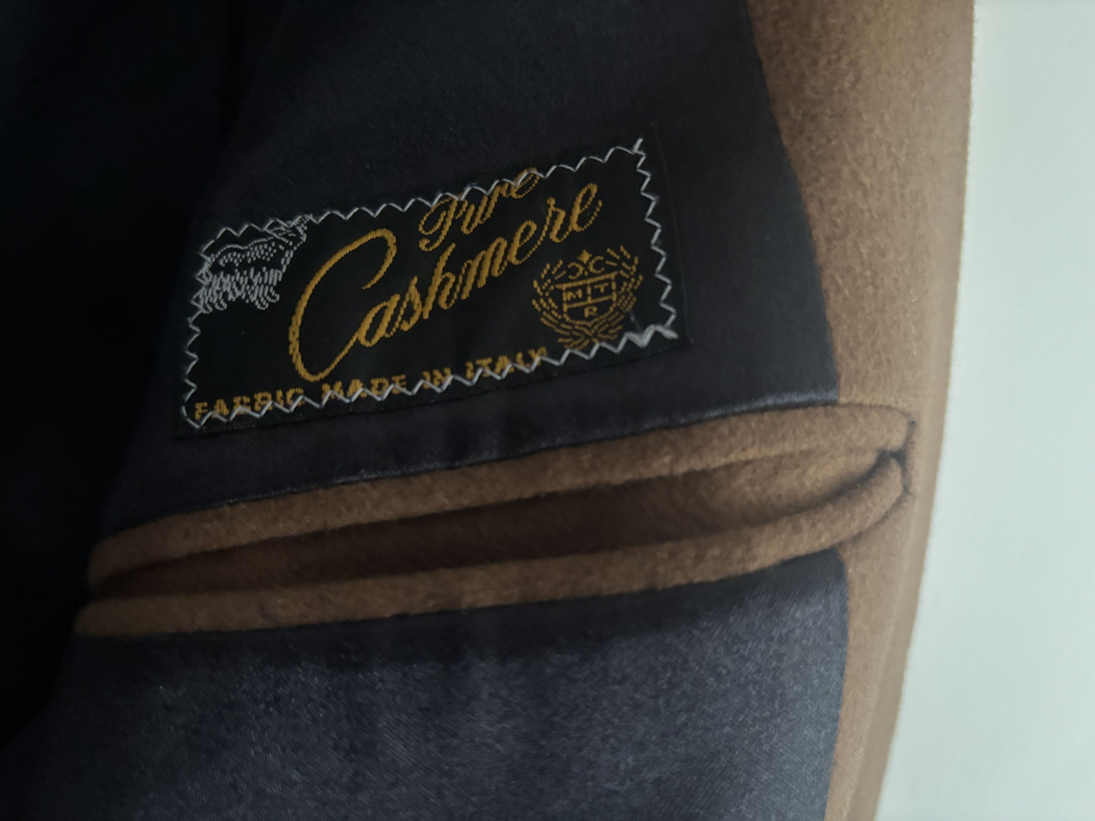 Other $1400 Bespoke Camel Cashmere Overcoat/ Top Coat - 38-40/ M-L Size US M / EU 48-50 / 2 - 6 Thumbnail