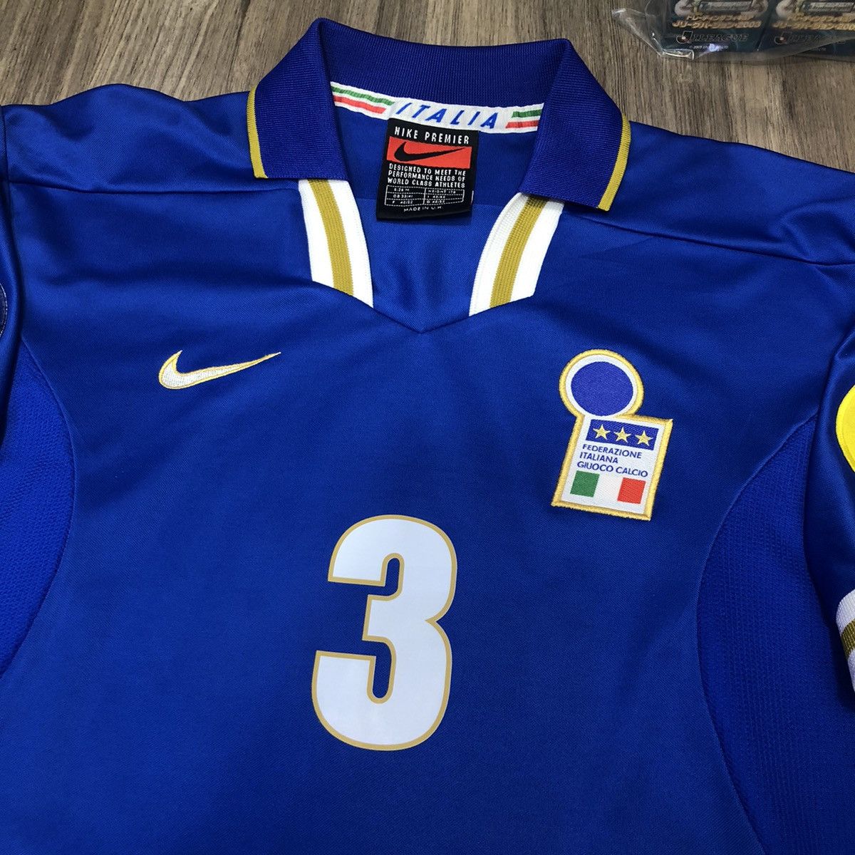 Nike Italy Euro 1996 home shirt #3 Maldini Size US M / EU 48-50 / 2 - 3 Thumbnail