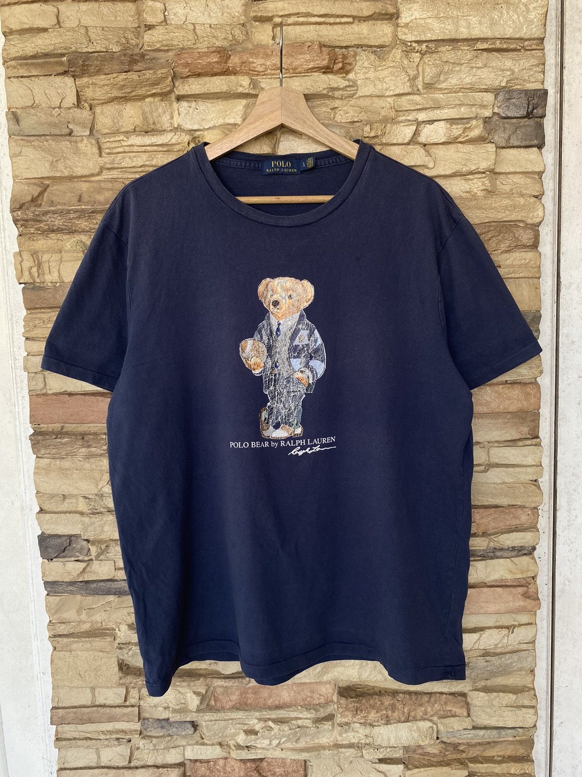 Polo Ralph Lauren Rare Polo Bear Polo Ralph Lauren Tees Size US L / EU 52-54 / 3 - 1 Thumbnail