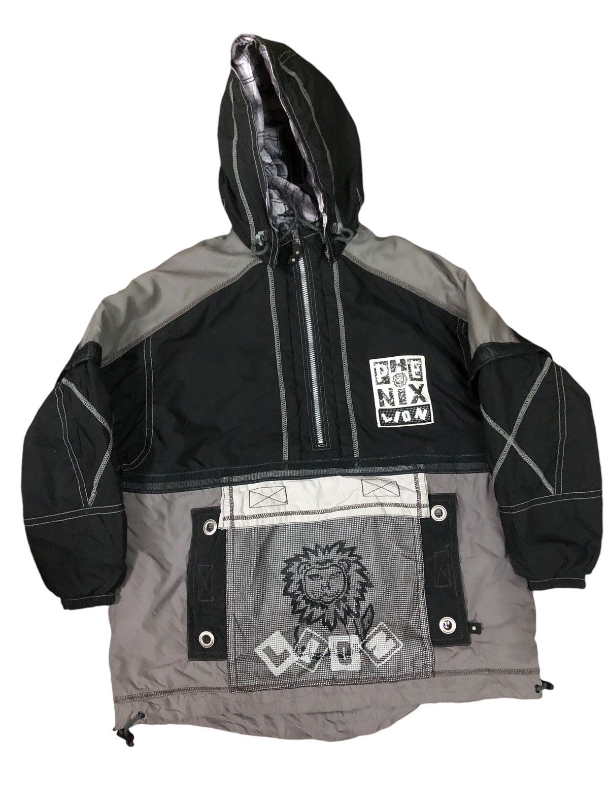Phenix Phenix Lion Half Zipper Anorak Jacket Size US L / EU 52-54 / 3 - 1 Thumbnail
