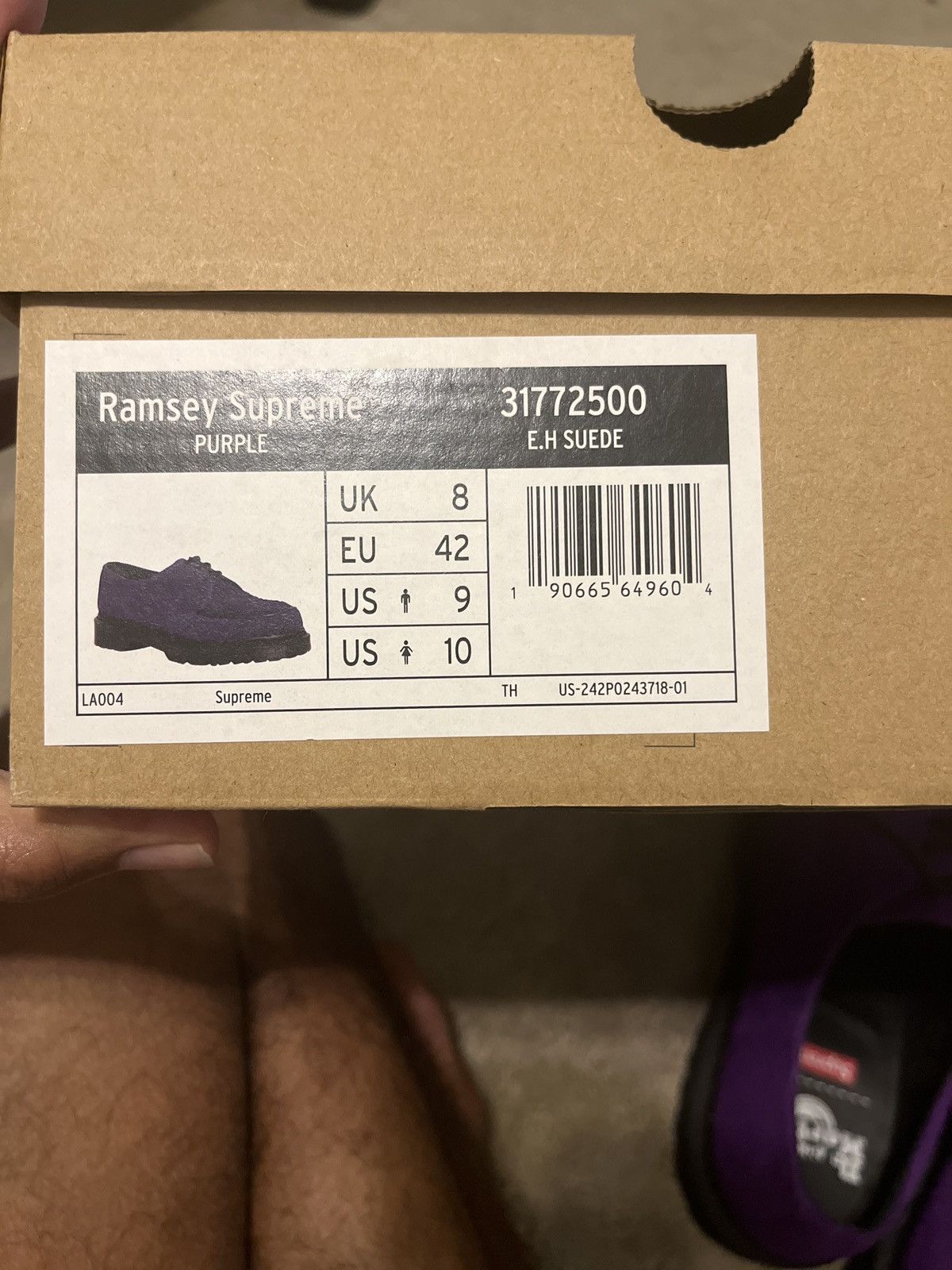 Dr. Martens × Supreme Supreme Dr.Martens Size US 9 / EU 42 - 1 Thumbnail