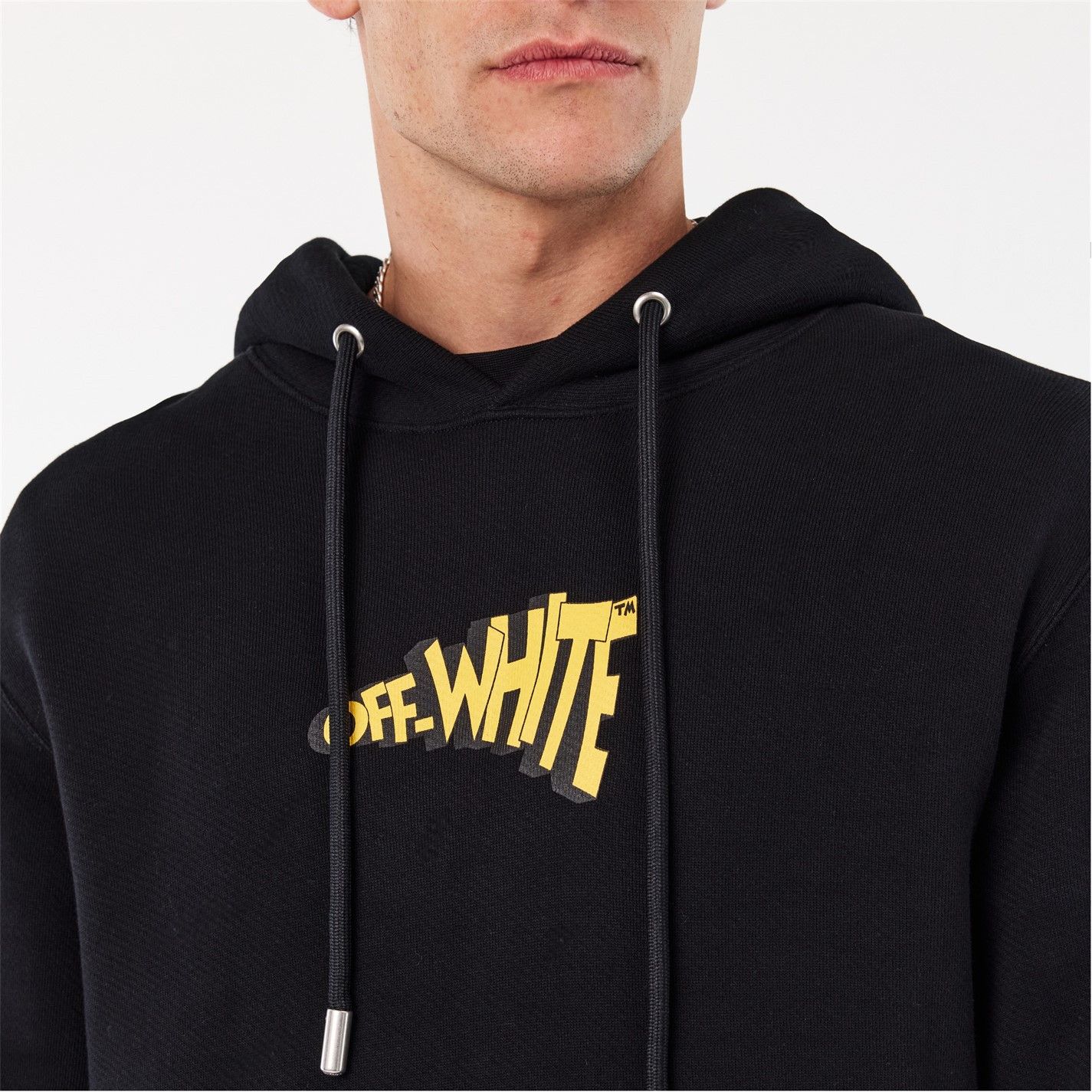 Off-White o1g2r1mq0226 Cartoon Arrows Slim Fit Hoodie In Black Size US XS / EU 42 / 0 - 5 Thumbnail