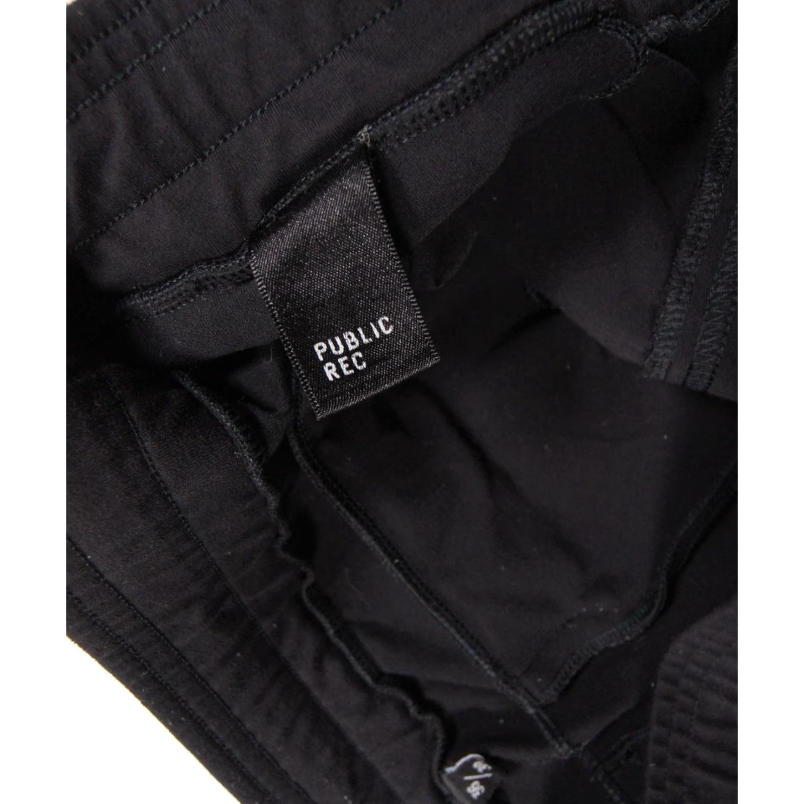 Vintage Public Rec Pants Jogger Mens 36 Black Athleisure Pockets Casual Tapered Inseam 30" Regular Nylon Spandex Logo мужской Size US 36 / EU 52 - 7 Thumbnail