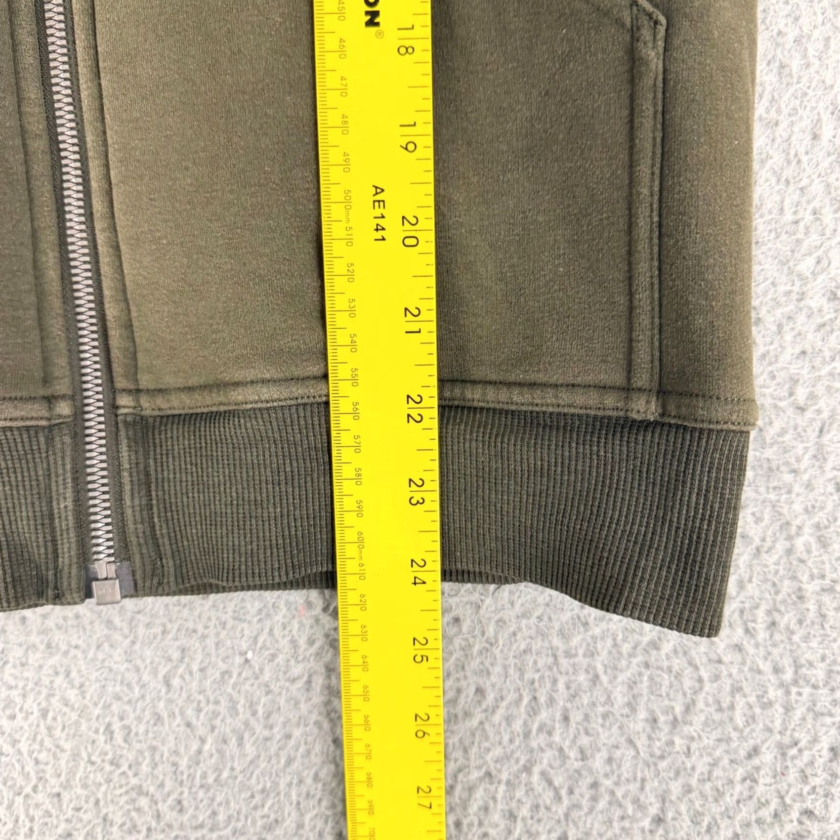 Lululemon Lululemon Scuba Hoodie Womens XS Olive Green Full Zip Fleece Thumbholes Size XS / US 0-2 / IT 36-38 - 6 Thumbnail