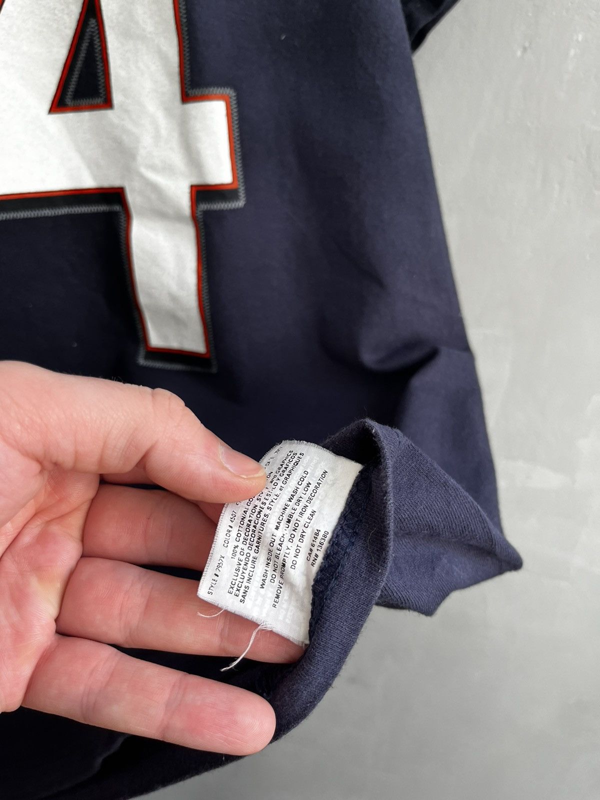 NFL × Vintage Y2k NFL Walter Payton Chicago Shirt Faded Big Logo Graphic Size US L / EU 52-54 / 3 - 2 Thumbnail