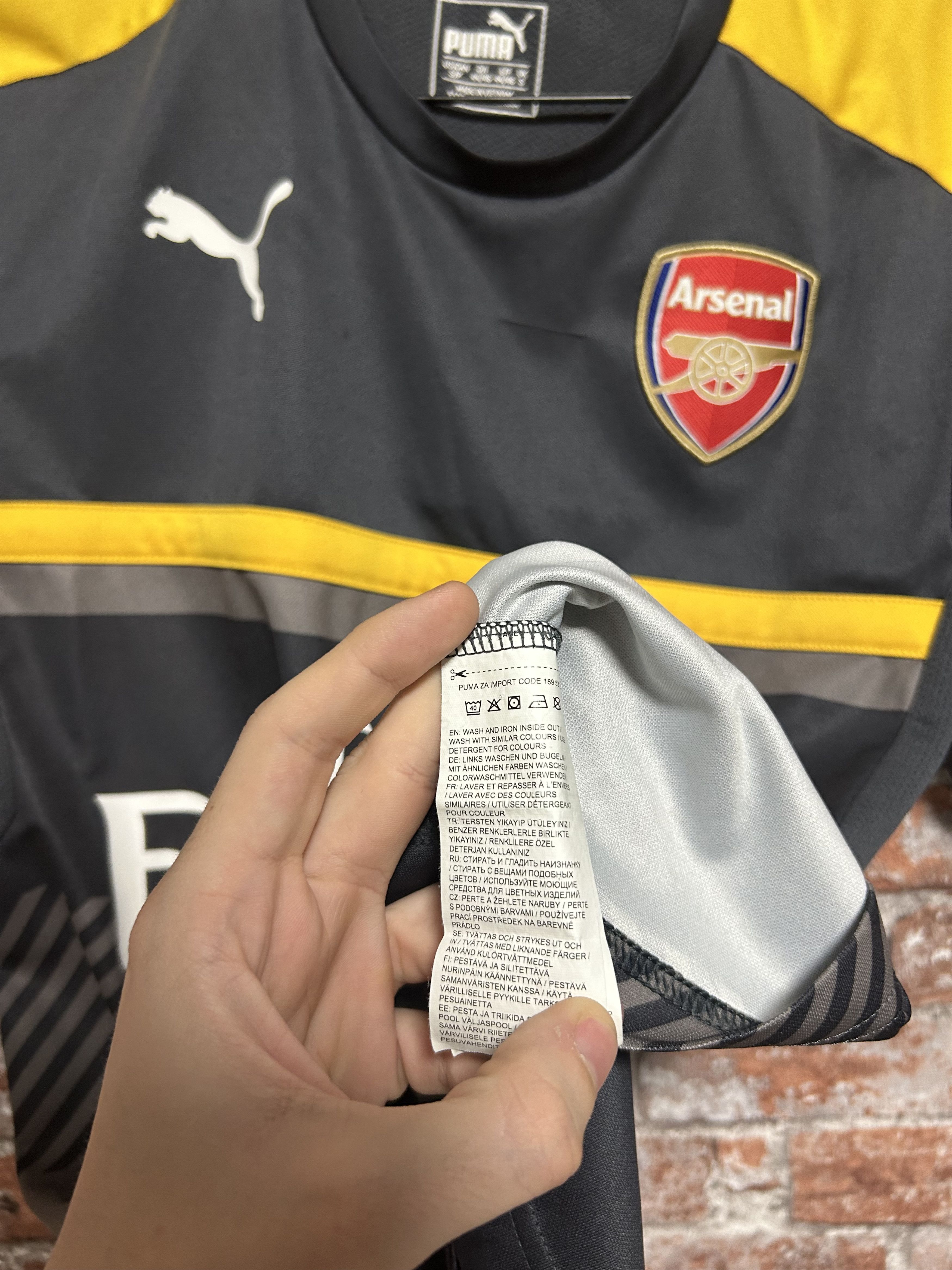 Puma Arsenal 2016 2017 Training Shirt Football Puma Jersey Size US S / EU 44-46 / 1 - 9 Thumbnail
