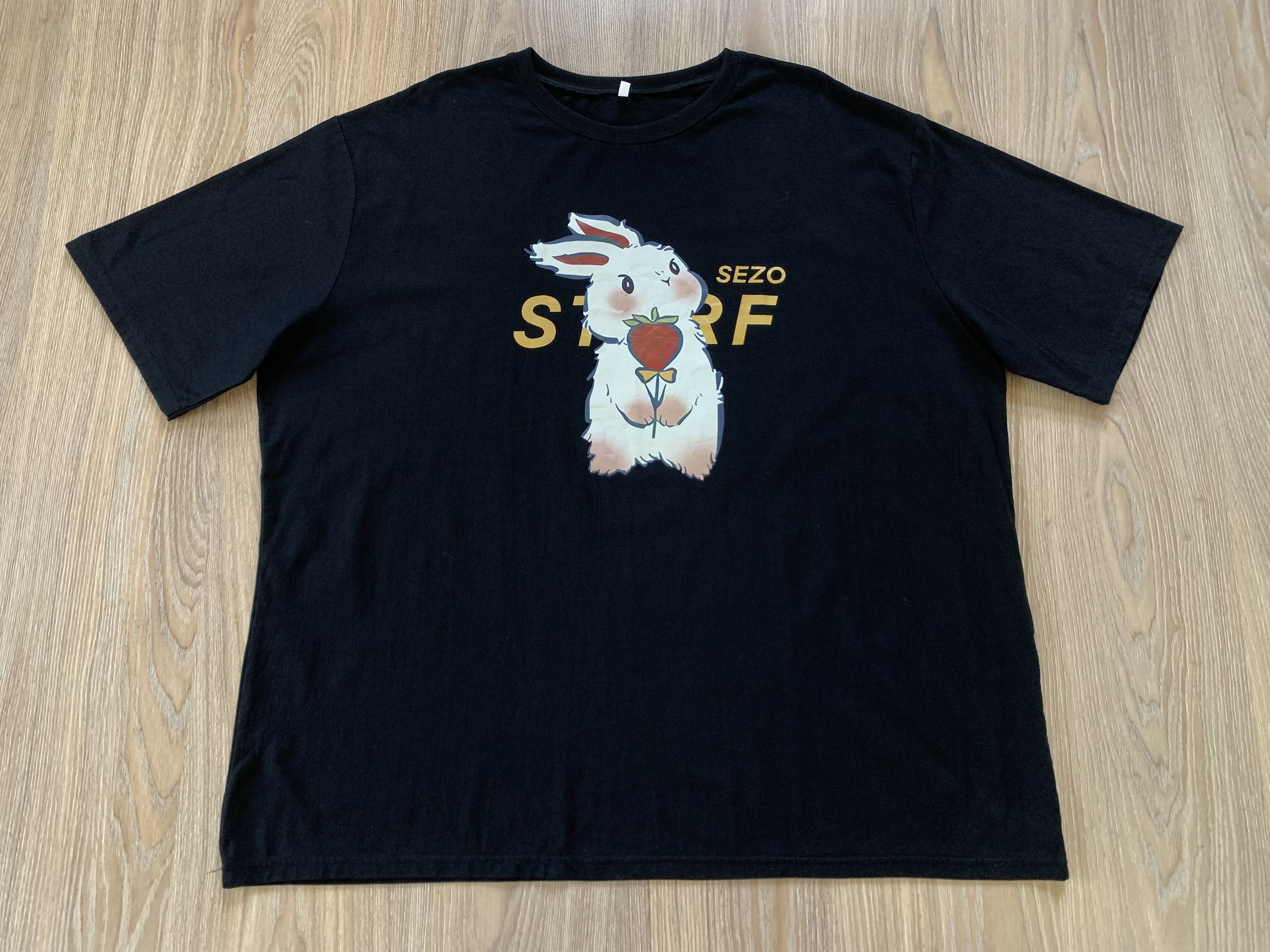 Other Oversize Sezo Starf Bunny Printed T-Shirt Size US XXL / EU 58 / 5 - 2 Thumbnail