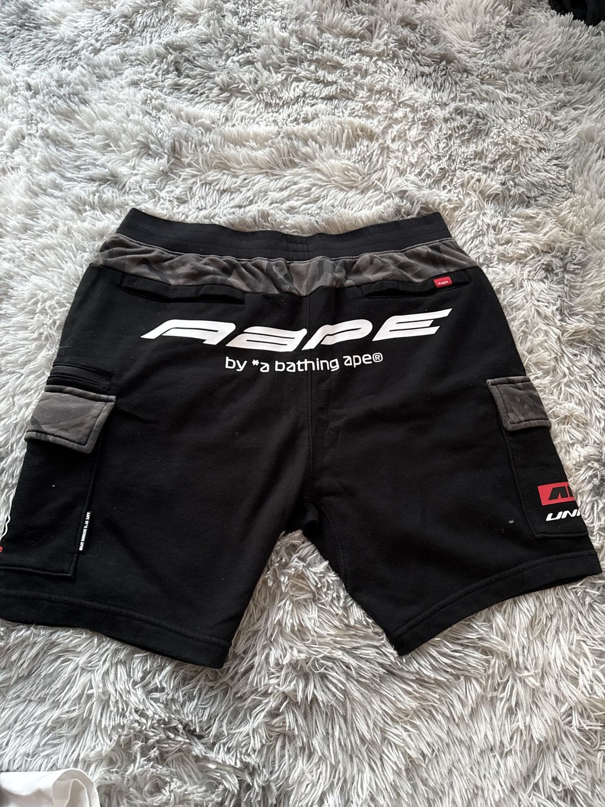 Aape Bape black shorts Size US 34 / EU 50 - 2 Thumbnail