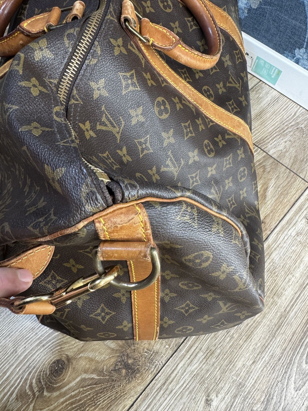 Louis Vuitton Louis Vuitton Keepall 50 Large Travel Bag Size ONE SIZE - 10 Thumbnail