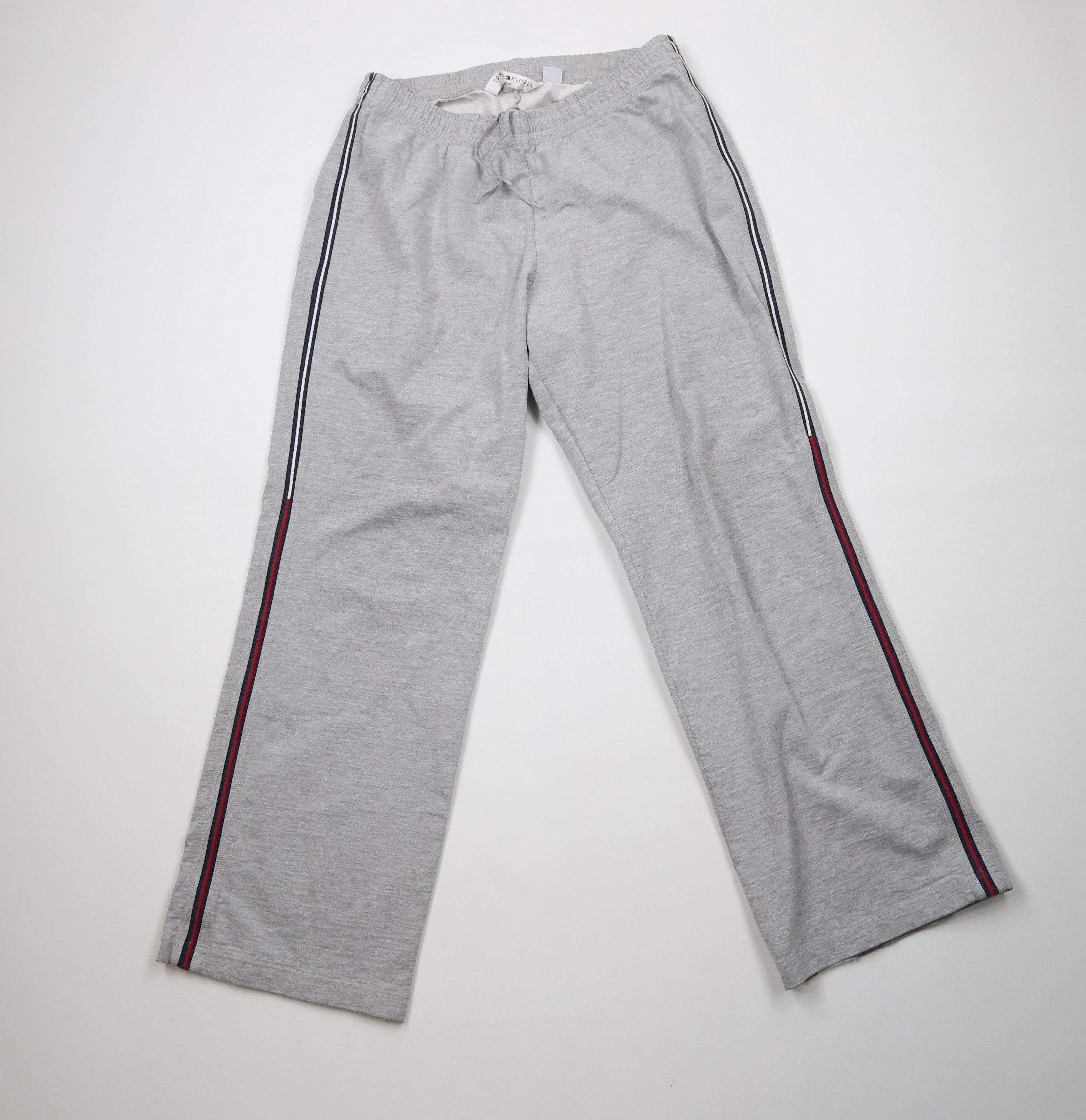 Tommy Hilfiger × Vintage Vintage 90s Y2K Tommy Hilfiger Wide Leg Pants Gray Size 33" - 1 Thumbnail
