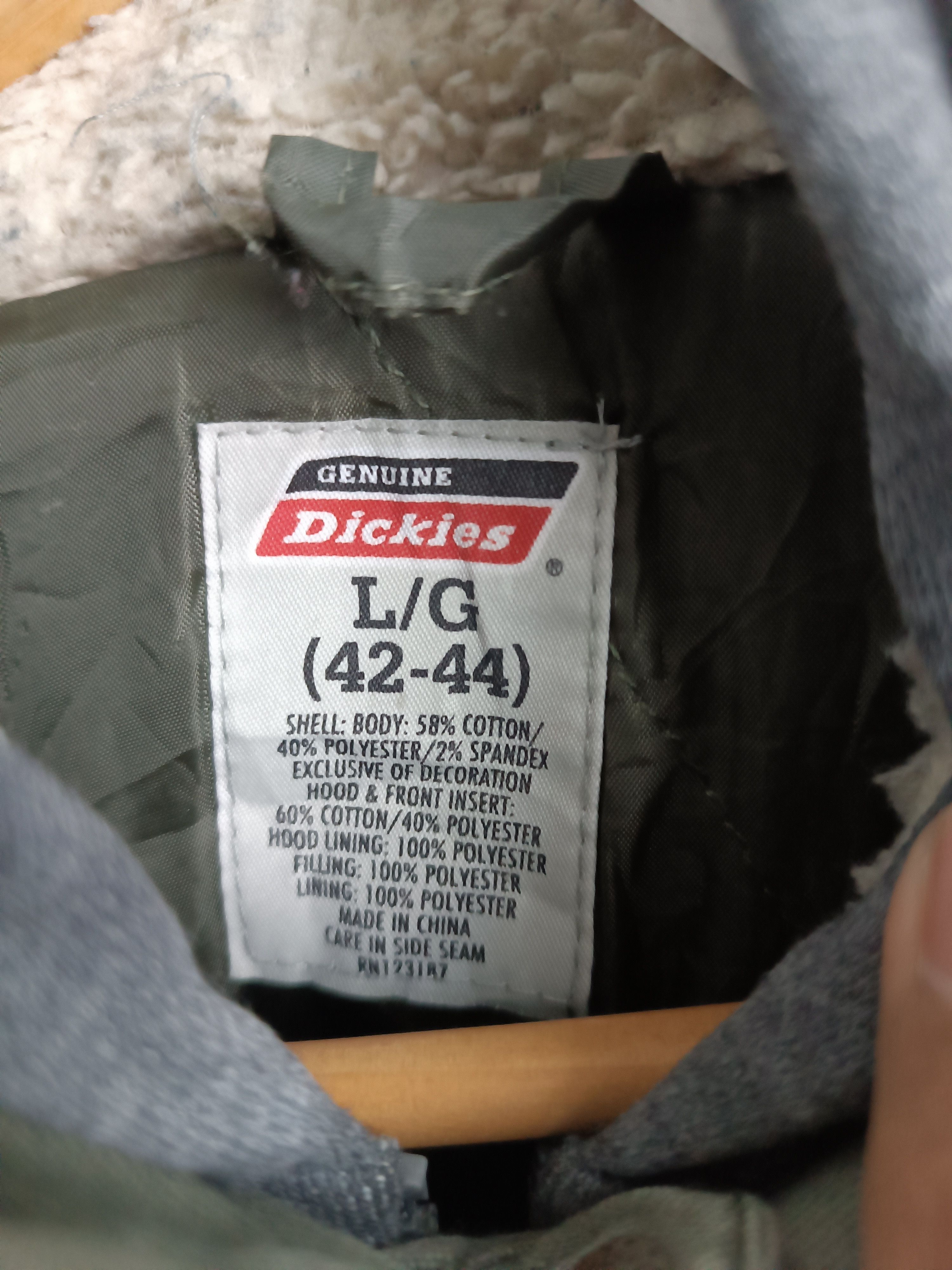 Dickies THRASHED FADED VINTAGE DICKIES HOODED DUCK QUILTED JACKET Size US L / EU 52-54 / 3 - 8 Thumbnail
