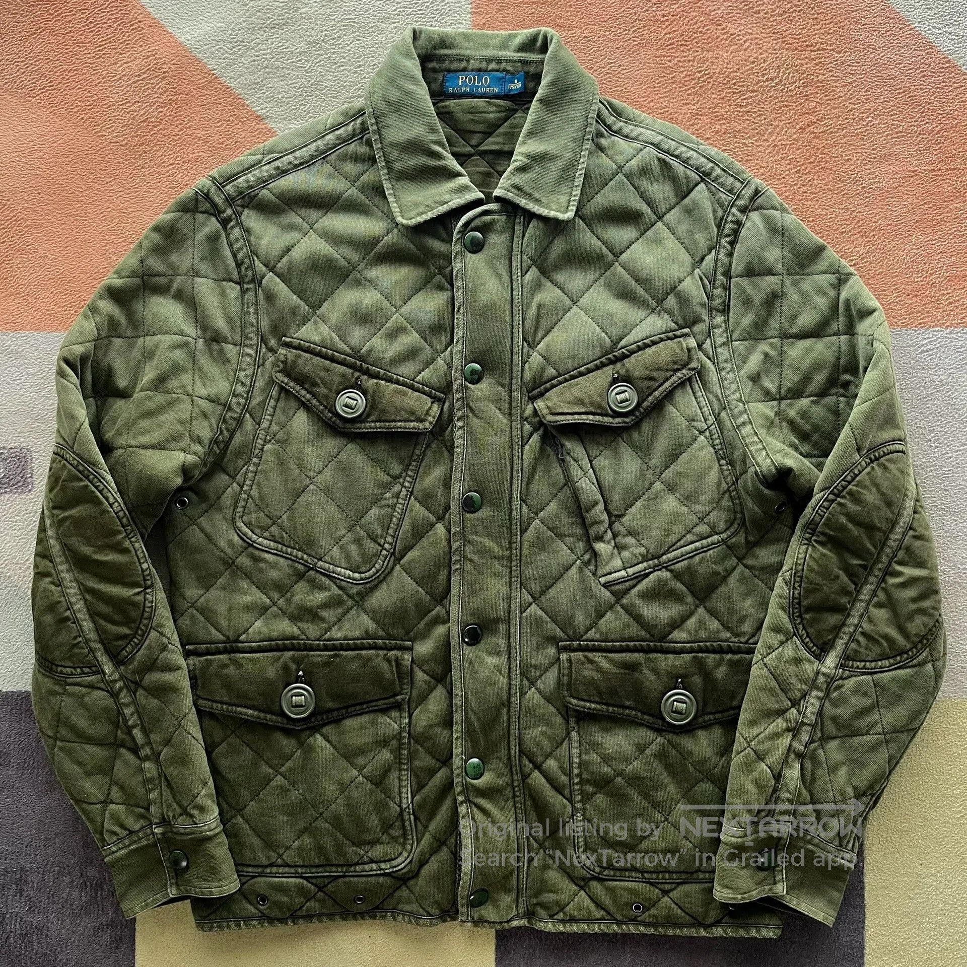 Polo Ralph Lauren Ralph Lauren Quilted Military Jacket. Size US M / EU 48-50 / 2 - 1 Thumbnail