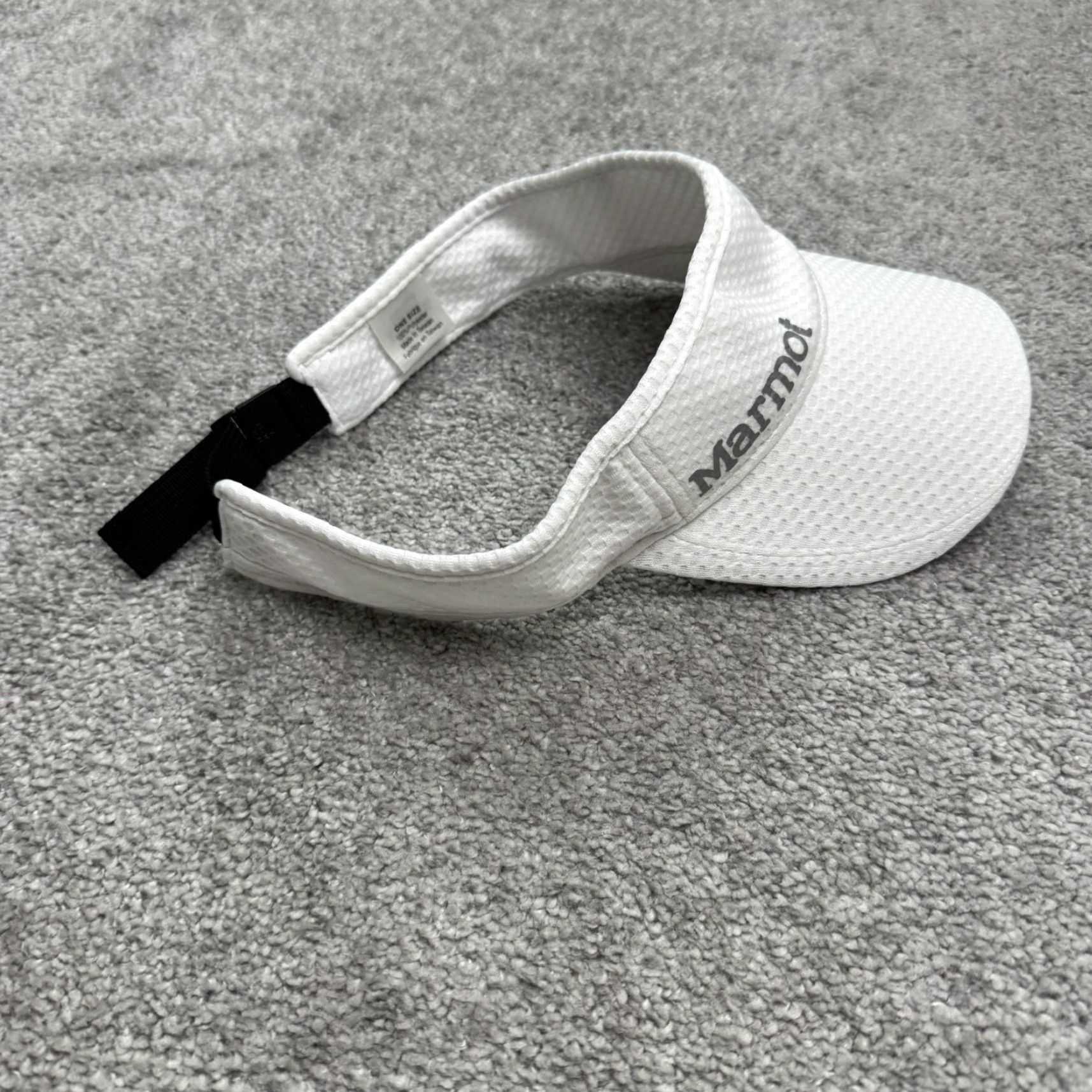 Marmot Marmot Visor Hat Women One Size White Adjustable Sun Size ONE SIZE - 7 Thumbnail