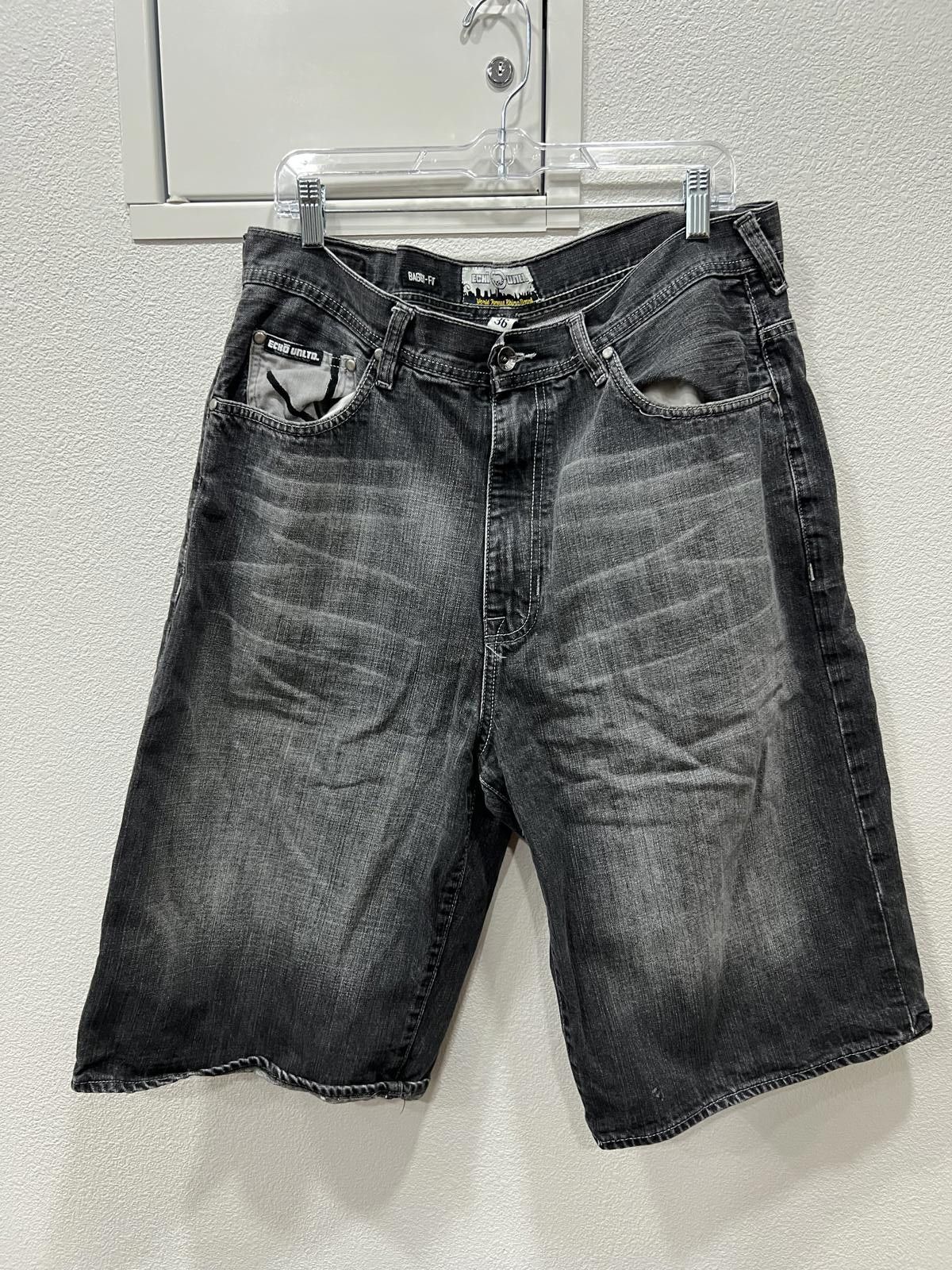 Ecko Unltd. Y2K Ecko Unltd Baggy Fit Jorts Size US 36 / EU 52 - 1 Thumbnail