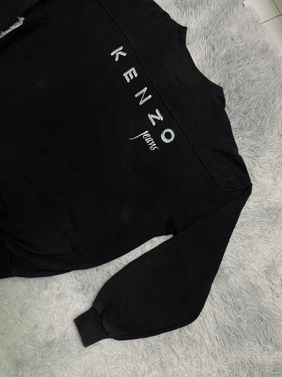 Kenzo 90s KENZO JEANS EMBROIDERY SPELL OUT SWEATSHIRT Size US M / EU 48-50 / 2 - 9 Thumbnail