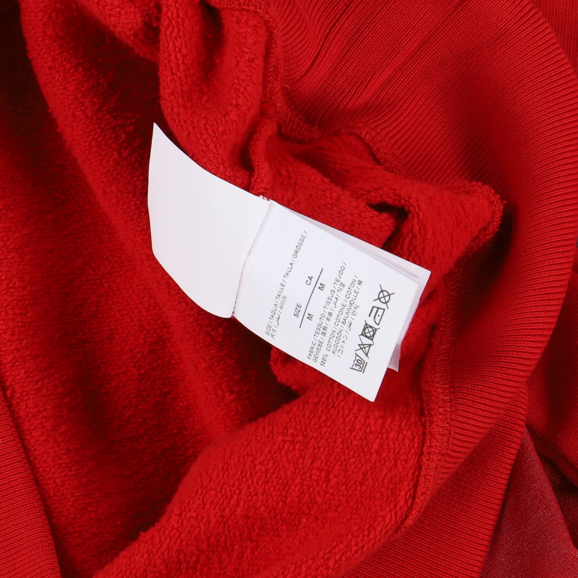 Off-White Red Blurred Caravaggio Arrows Hoodie Size US M / EU 48-50 / 2 - 5 Thumbnail