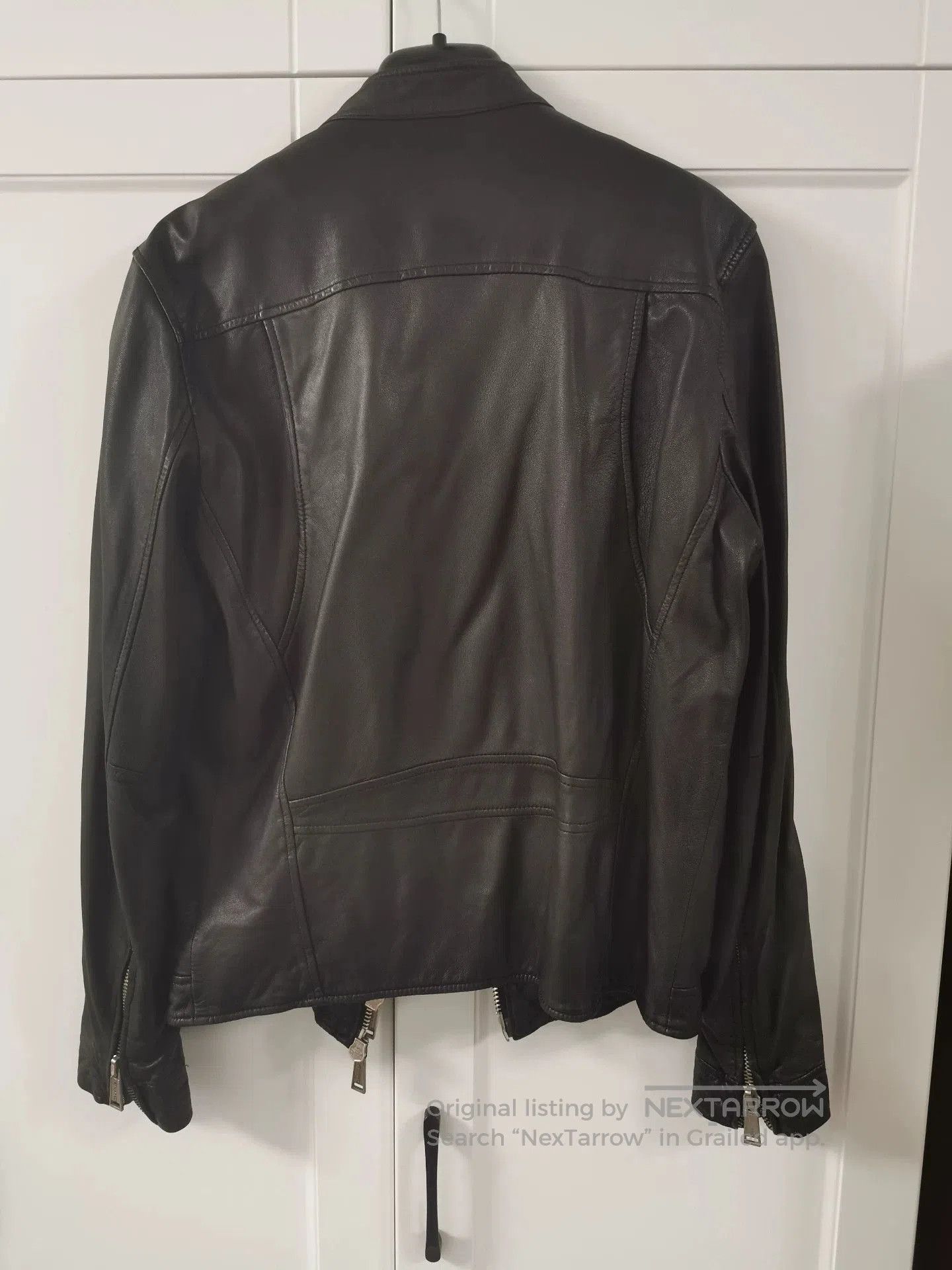 Dsquared2 Soft Black Leather Jacket from Dsquared2. Size US S / EU 44-46 / 1 - 2 Thumbnail