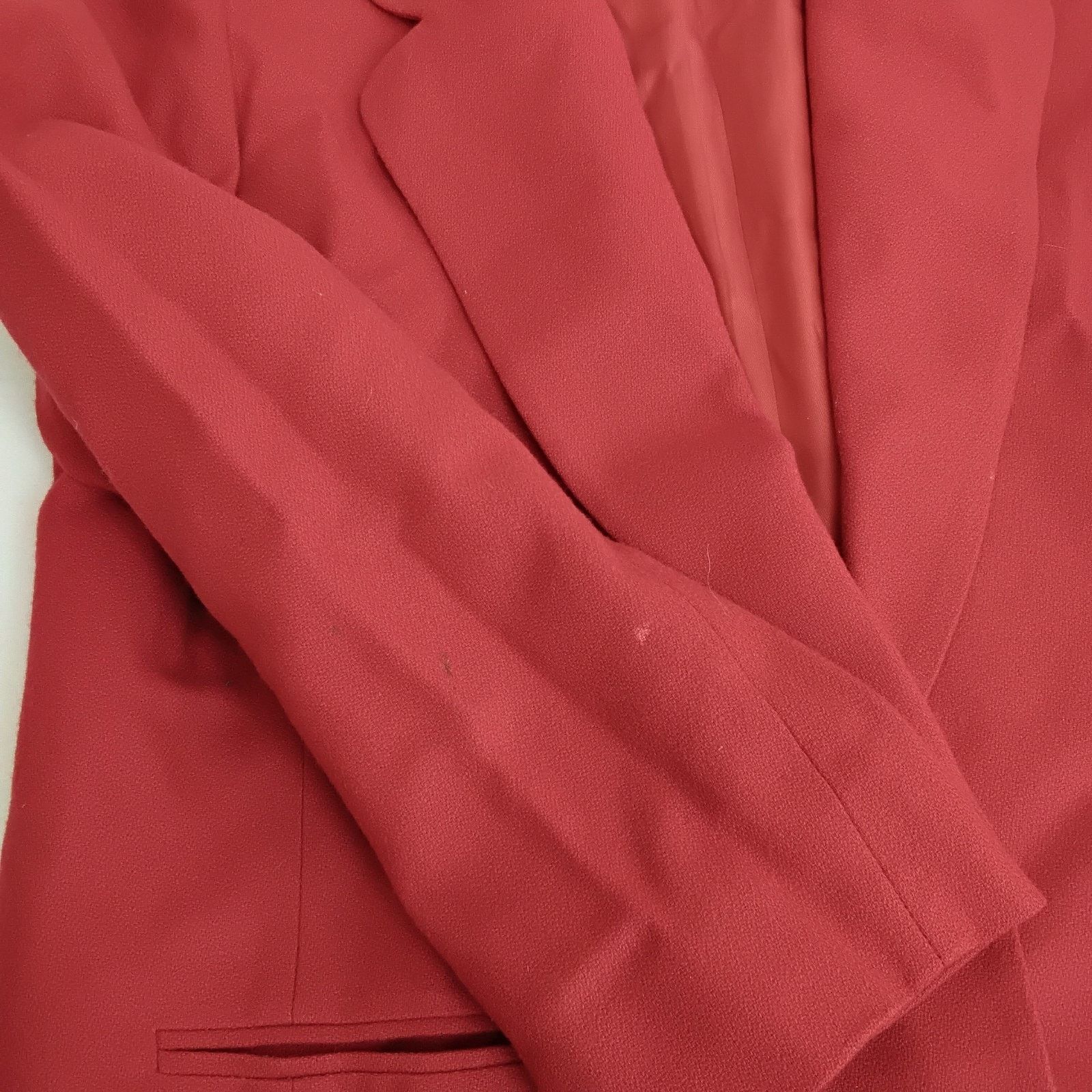 Pendleton Pendleton Wool Blazer Women's XL (16) Red Vintage USA Size XXL / US 16-18 / IT 52-54 - 7 Thumbnail