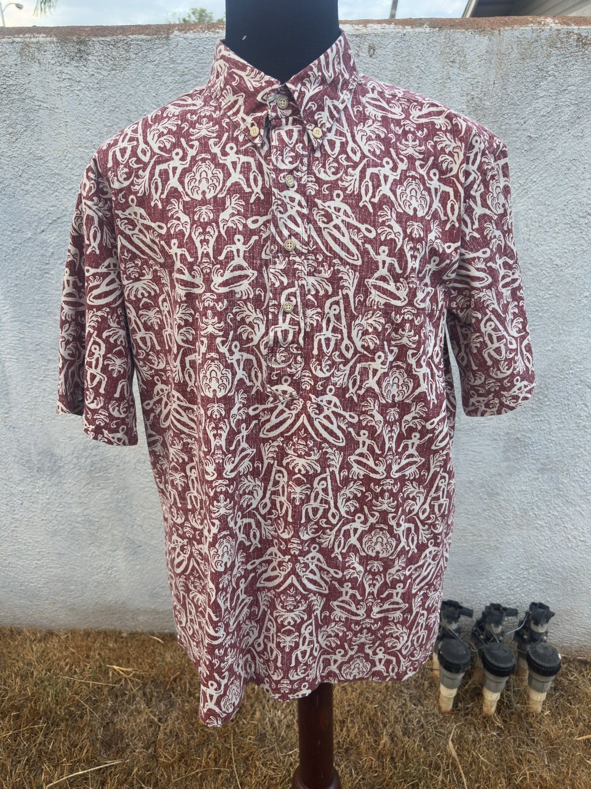 Reyn Spooner Reyn Spooner Dietrich Varez Red Hawaiian Print Men's XL Size US XL / EU 56 / 4 - 1 Thumbnail