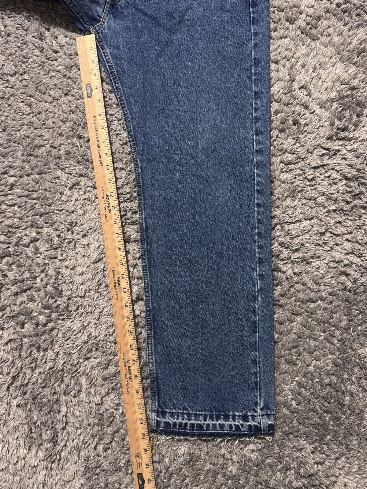 Levi's × Levi's Vintage Clothing Vintage Levis 505 Size 36x29 Distressed Hem Red Tag 90s Y2K Size US 36 / EU 52 - 6 Thumbnail