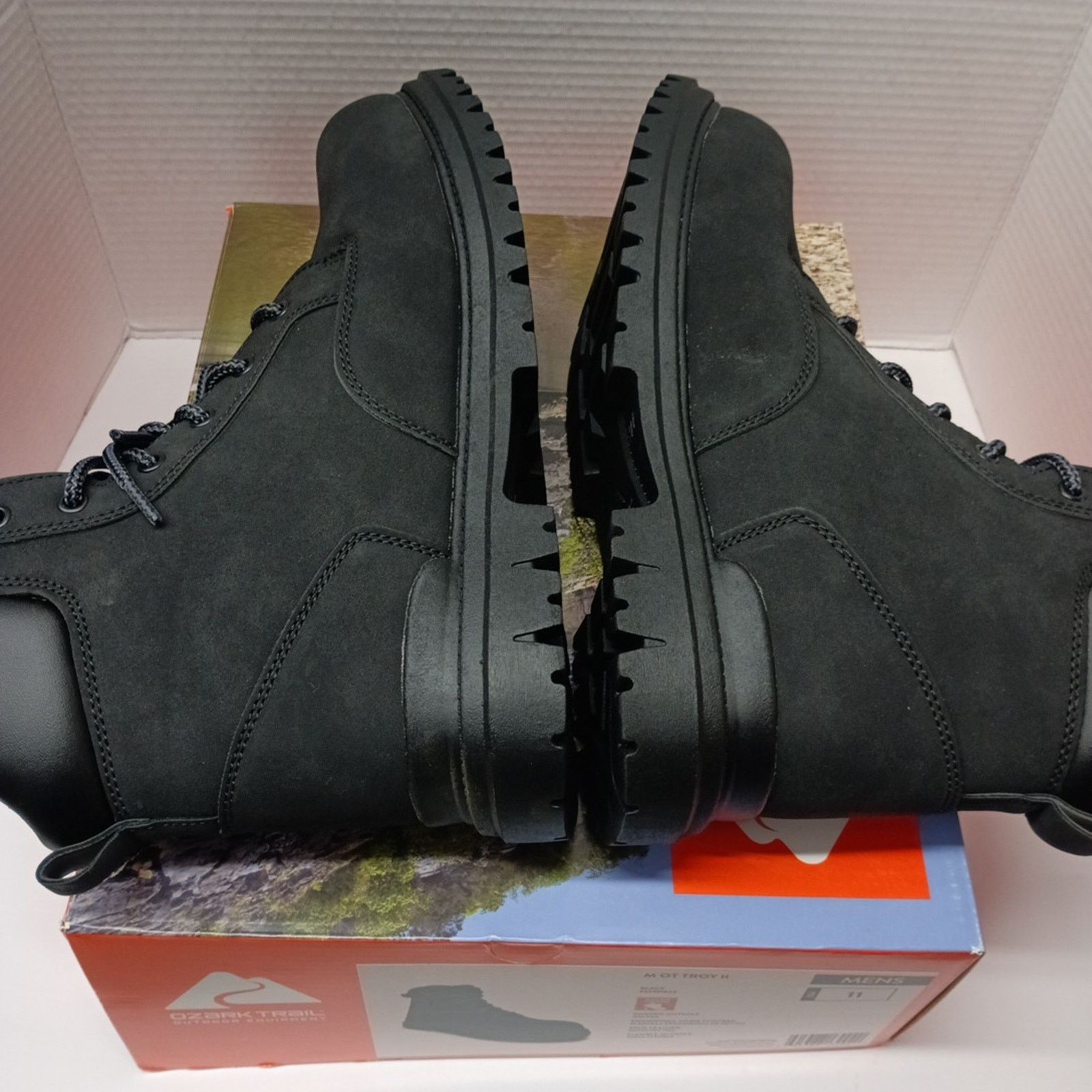 Other Ozark Trail New Size US 11 Men's Hiking Boots Troy II Black Size US 11 / EU 44 - 7 Thumbnail