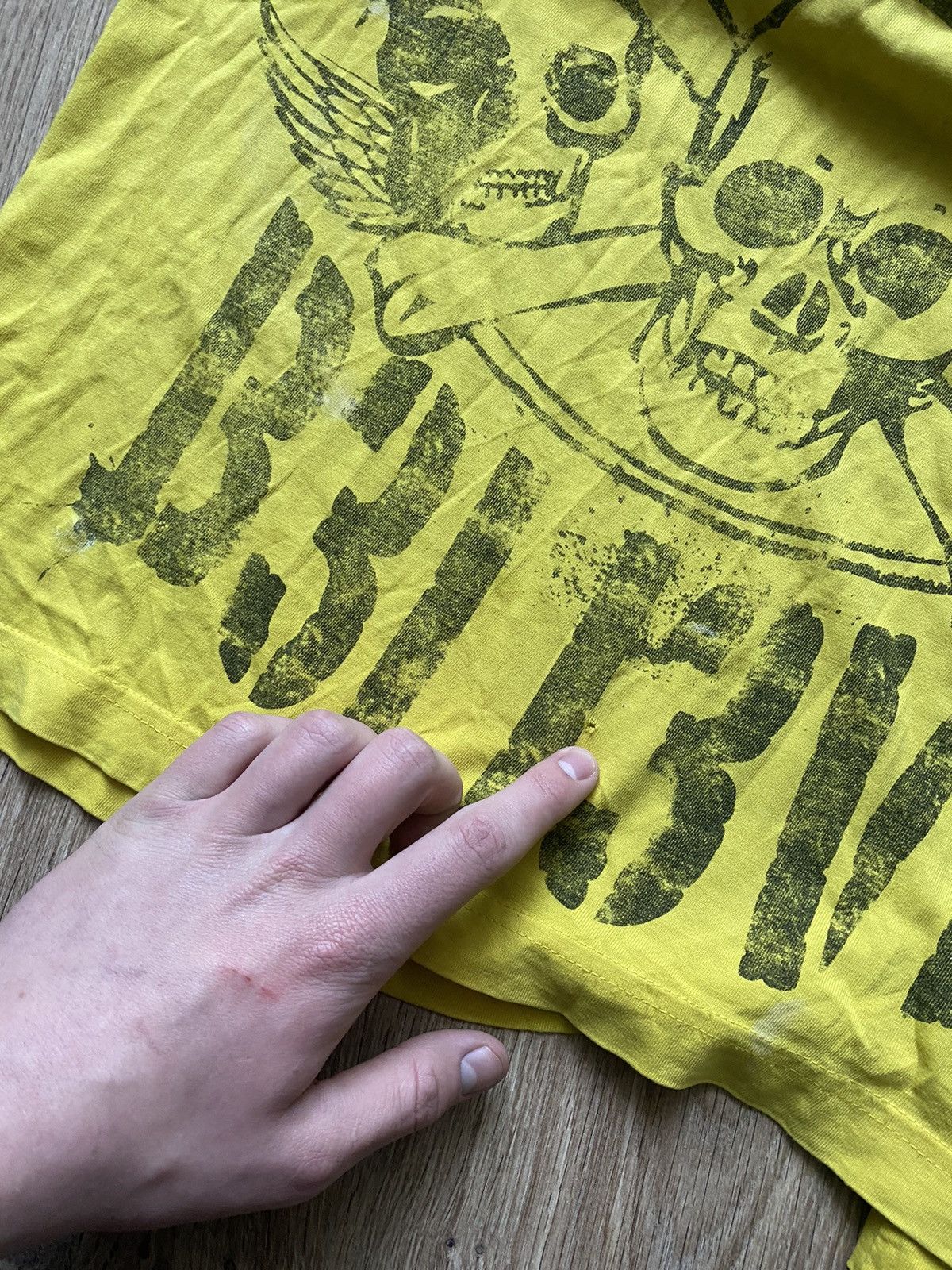 Affliction Crazy vintage y2k TAPOUT skulls t shirt grunge skater Size US M / EU 48-50 / 2 - 6 Thumbnail