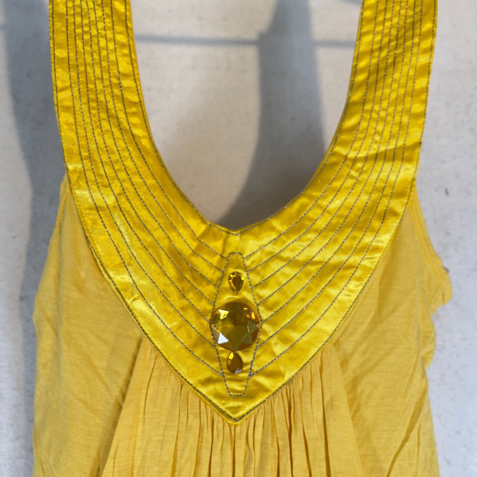 Other Vizio USA Tunic Top Woman Large 100 Rayon Made in USA Ruched Size L / US 10 / IT 46 - 2 Thumbnail