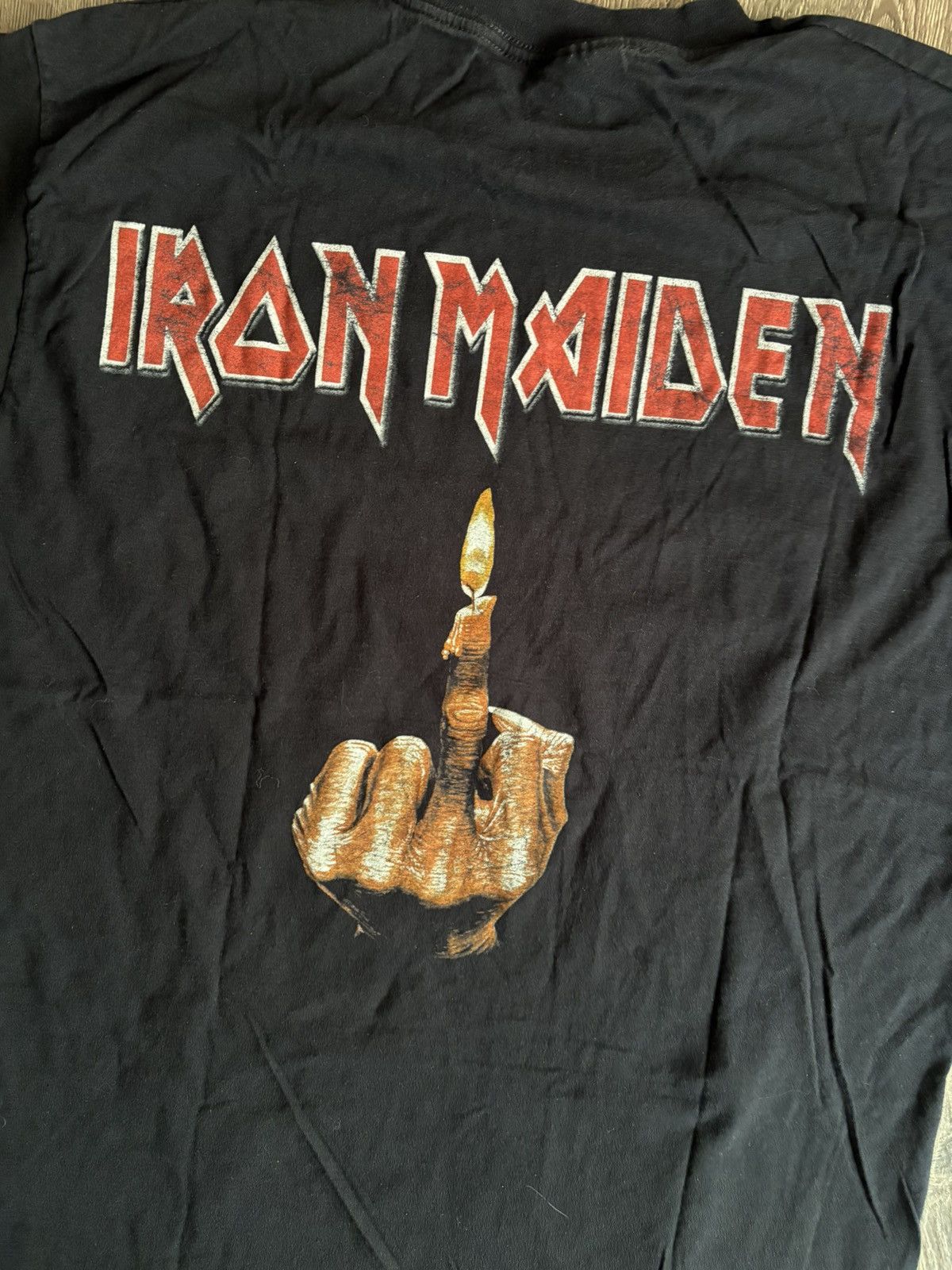 Band Tees × Iron Maiden × Vintage 2000s Iron Maiden ‘Out Of The Silent Planet’ Rock T-Shirt Size US XL / EU 56 / 4 - 10 Thumbnail
