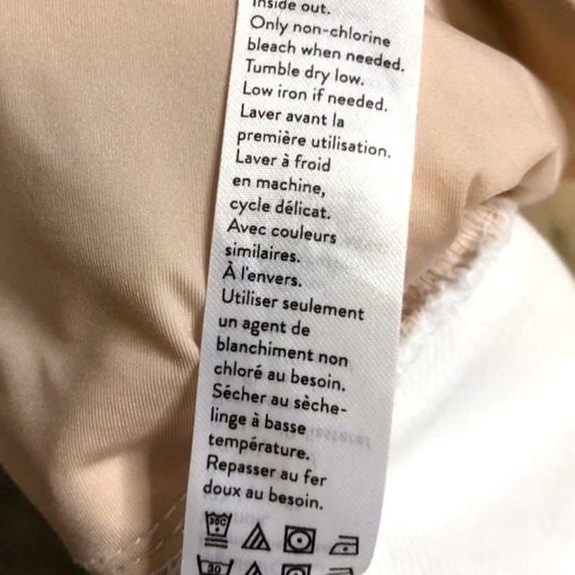Spanx Spanx Womens Pants White Pull On High Rise Wide Cropped Raw Hems Stretch Medium Size 32" / US 10 / IT 46 - 6 Thumbnail