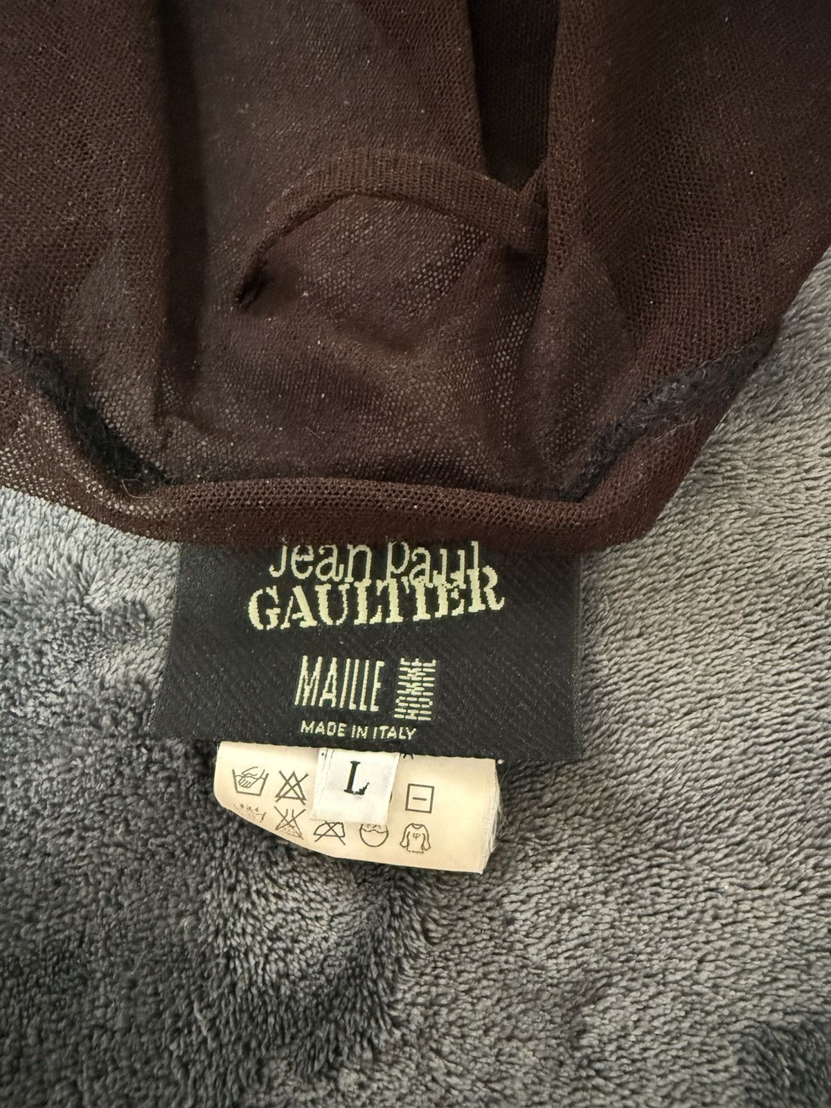 Jean Paul Gaultier Jean Paul Gaultier *rare* mesh top Size US L / EU 52-54 / 3 - 3 Thumbnail