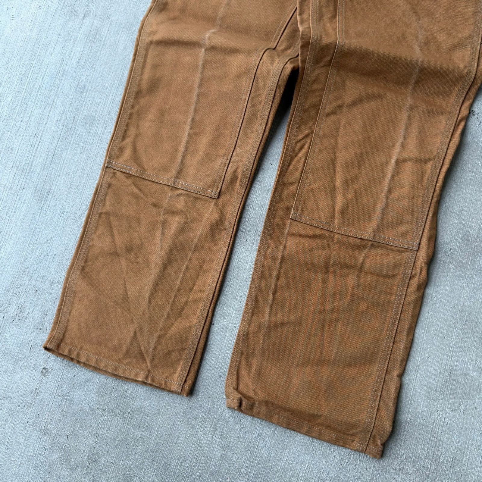 Carhartt × Vintage Carhartt brown double knee work wear carpenter pants Size US 30 / EU 46 - 5 Thumbnail
