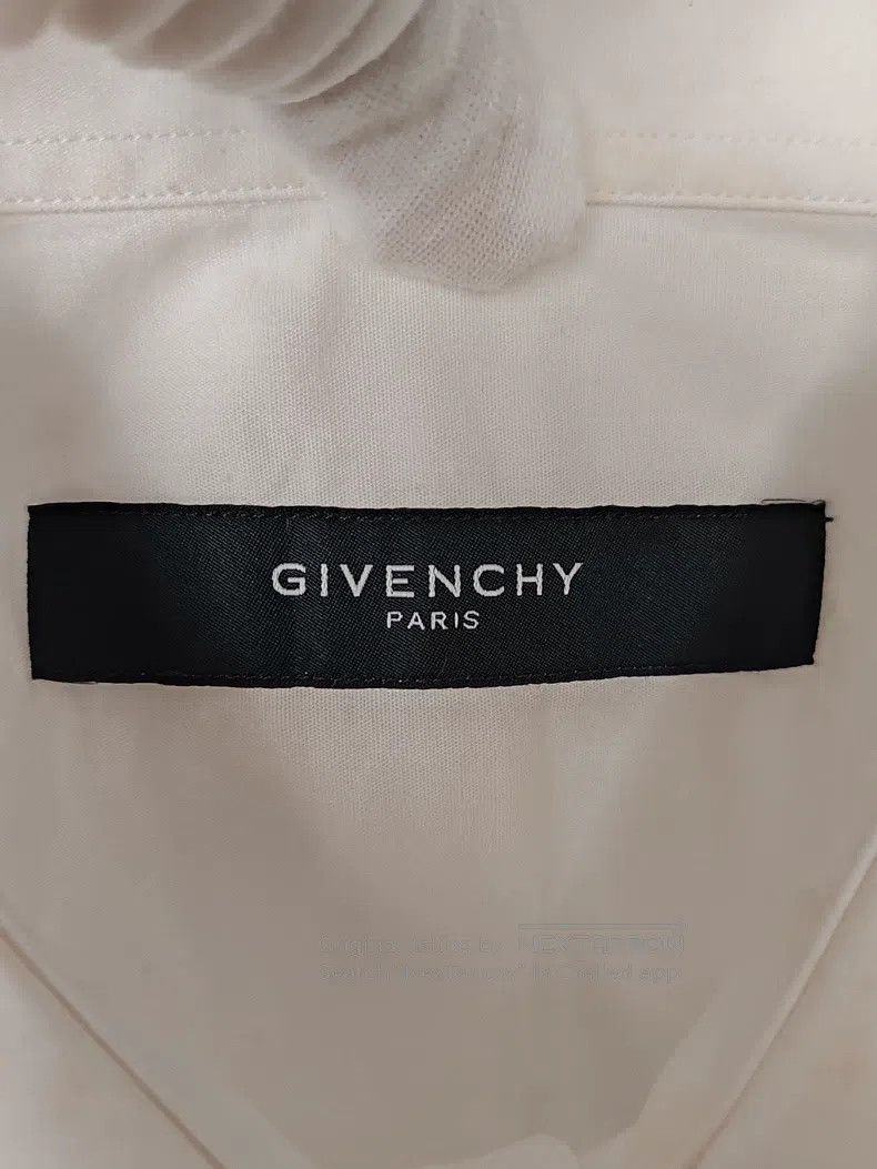 Givenchy Givenchy Size 39 Men's Logo Printed Shirt Size US XS / EU 42 / 0 - 3 Thumbnail