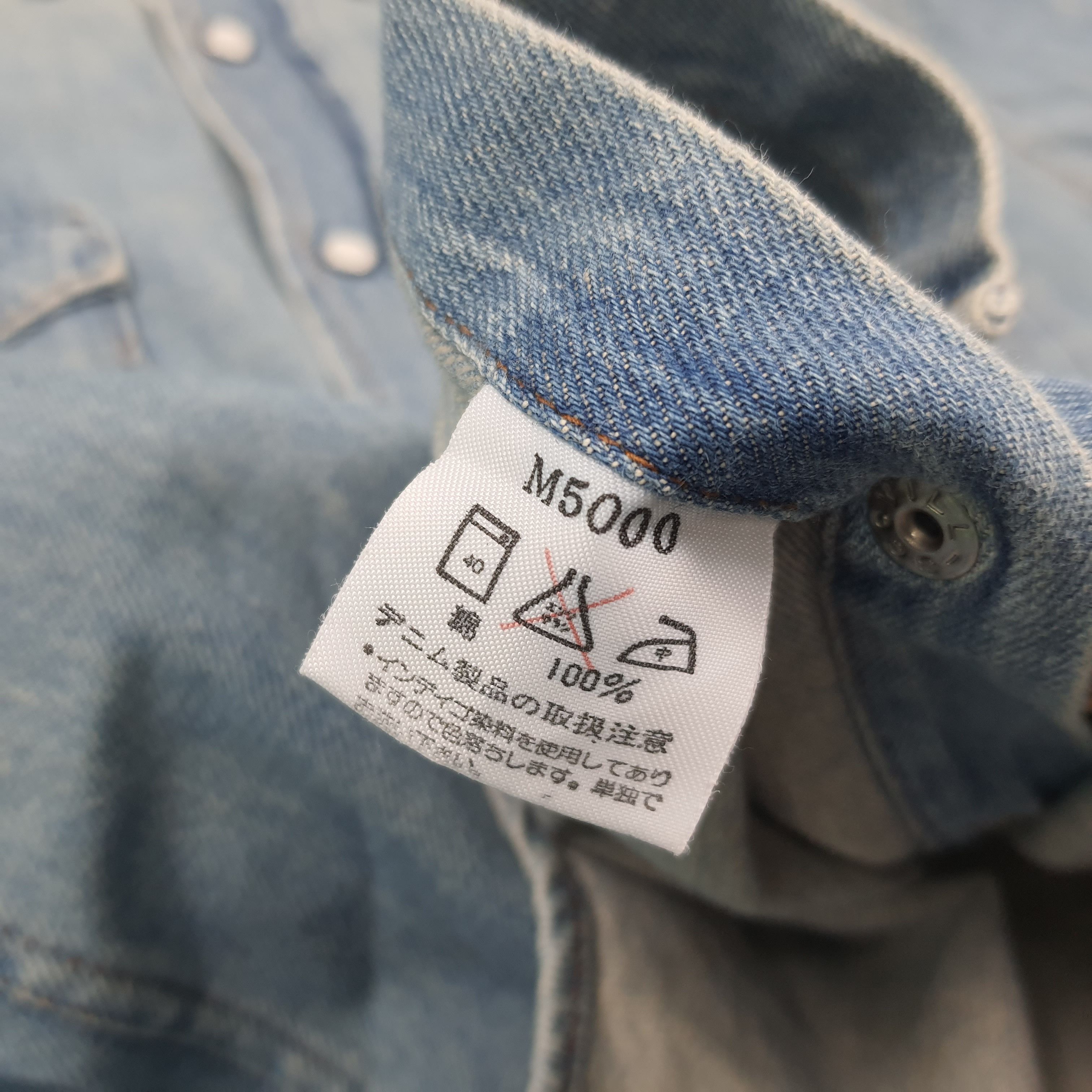 Wrangler Vintage Wrangler Denim Retro Style Button Up Shirt C299N54 Size US S / EU 44-46 / 1 - 7 Thumbnail