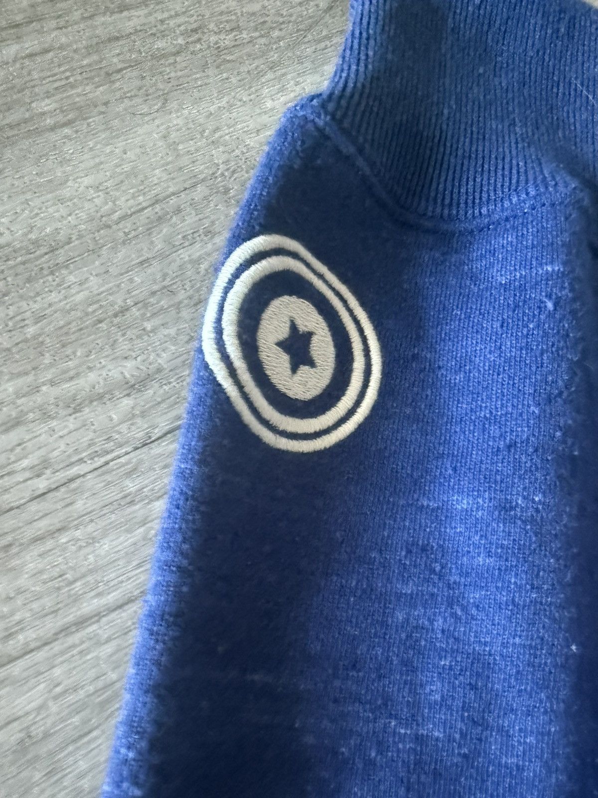 Bape Bape Indigo Shark Full Zip Size US XL / EU 56 / 4 - 8 Thumbnail