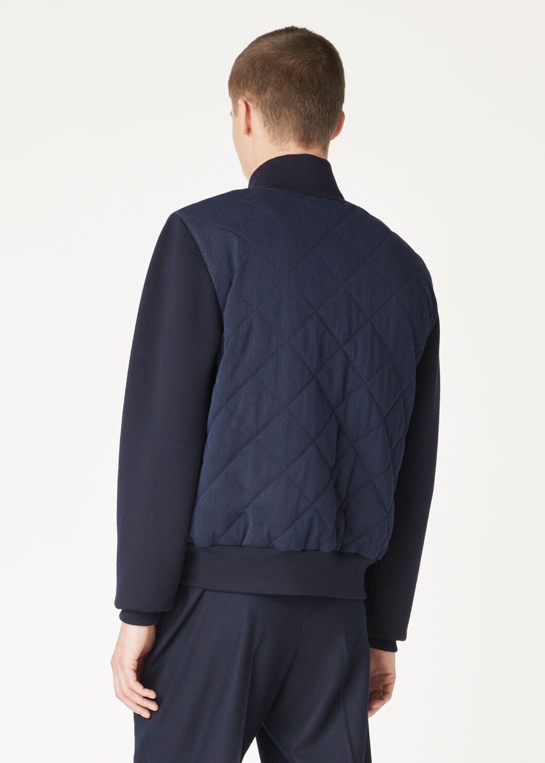 Loro Piana o1w1db10725 FAO7372 Meleto Bomber Jacket in Navy Blue Size US M / EU 48-50 / 2 - 5 Thumbnail