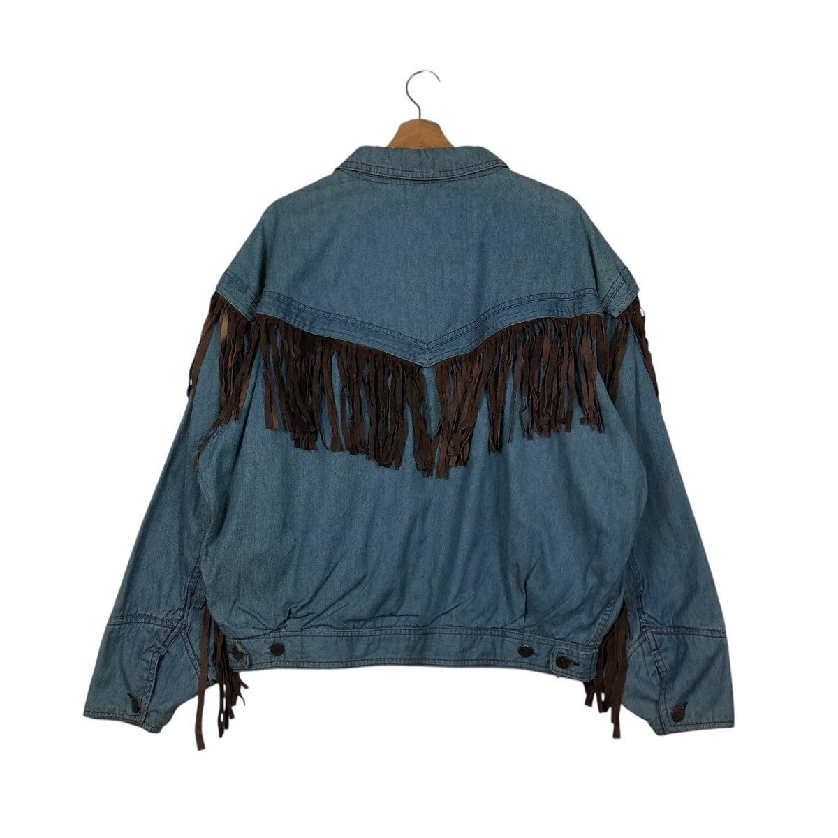 Japanese Brand 🔥VINTAGE BOMBER DENIM JACKET PAZZO CO LTD ISSEY MIYAKE Size US M / EU 48-50 / 2 - 10 Thumbnail