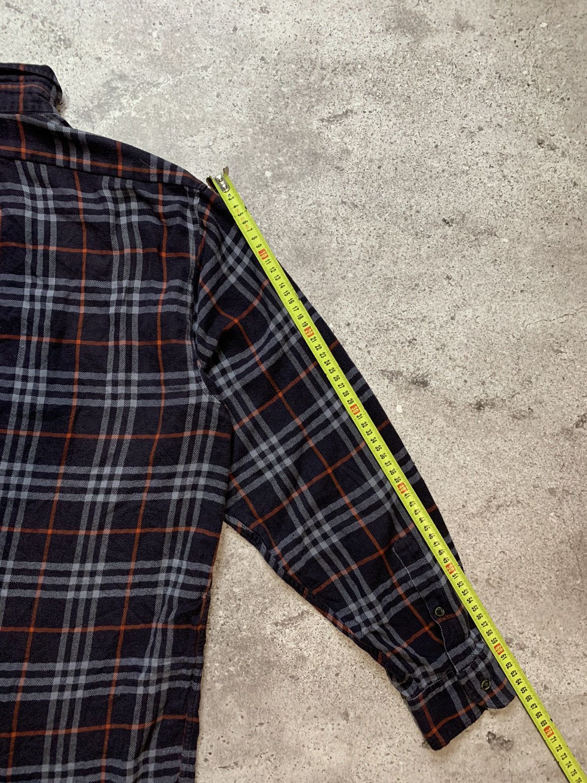 Burberry × Vintage Vintage Burberry Nova Check Button Up Shirt Size US XXL / EU 58 / 5 - 9 Thumbnail