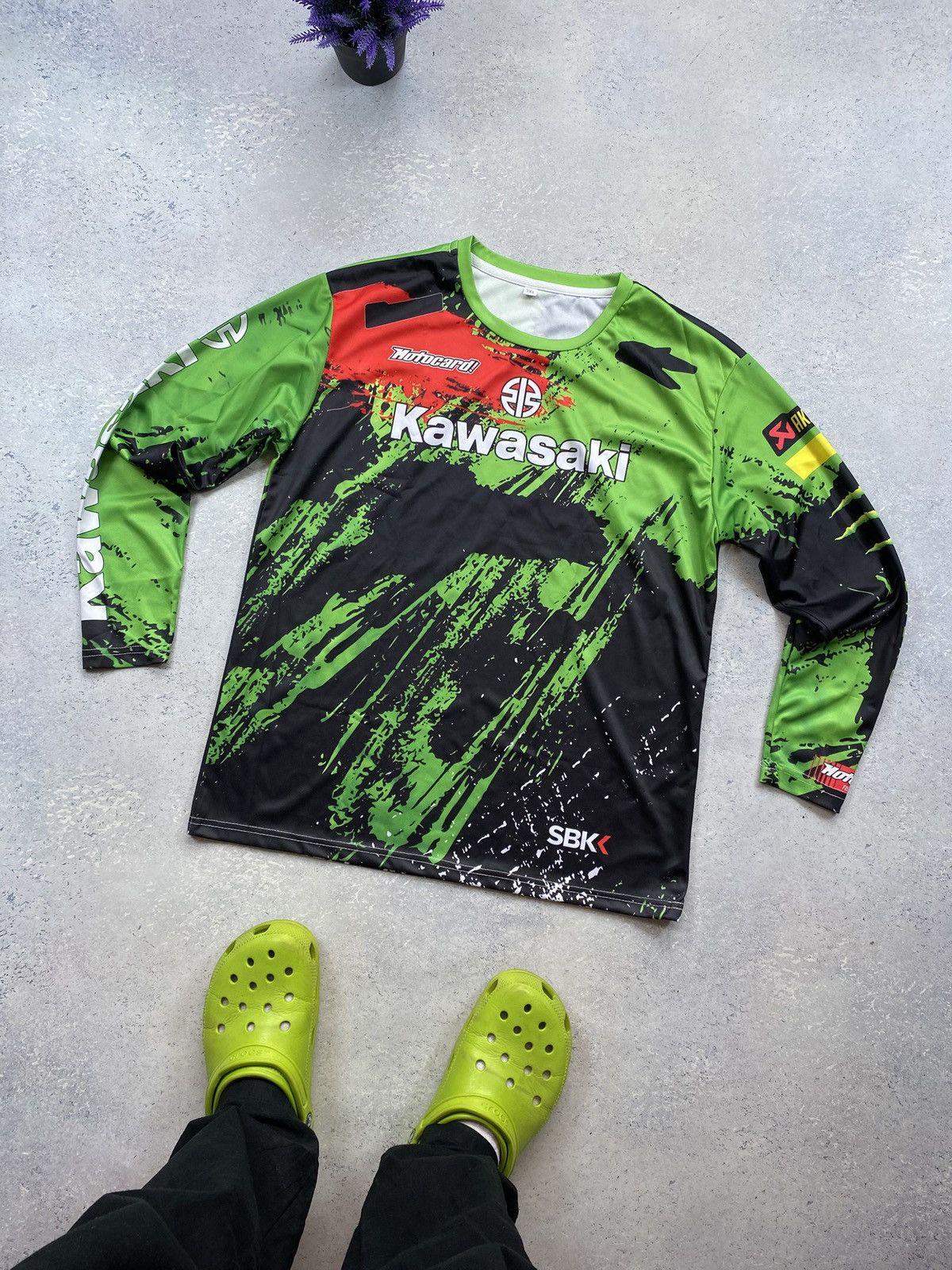 Formula 1 Kawasaki Motorcycle Racing Team Men's T-shirt Size XL Size US XL / EU 56 / 4 - 1 Thumbnail