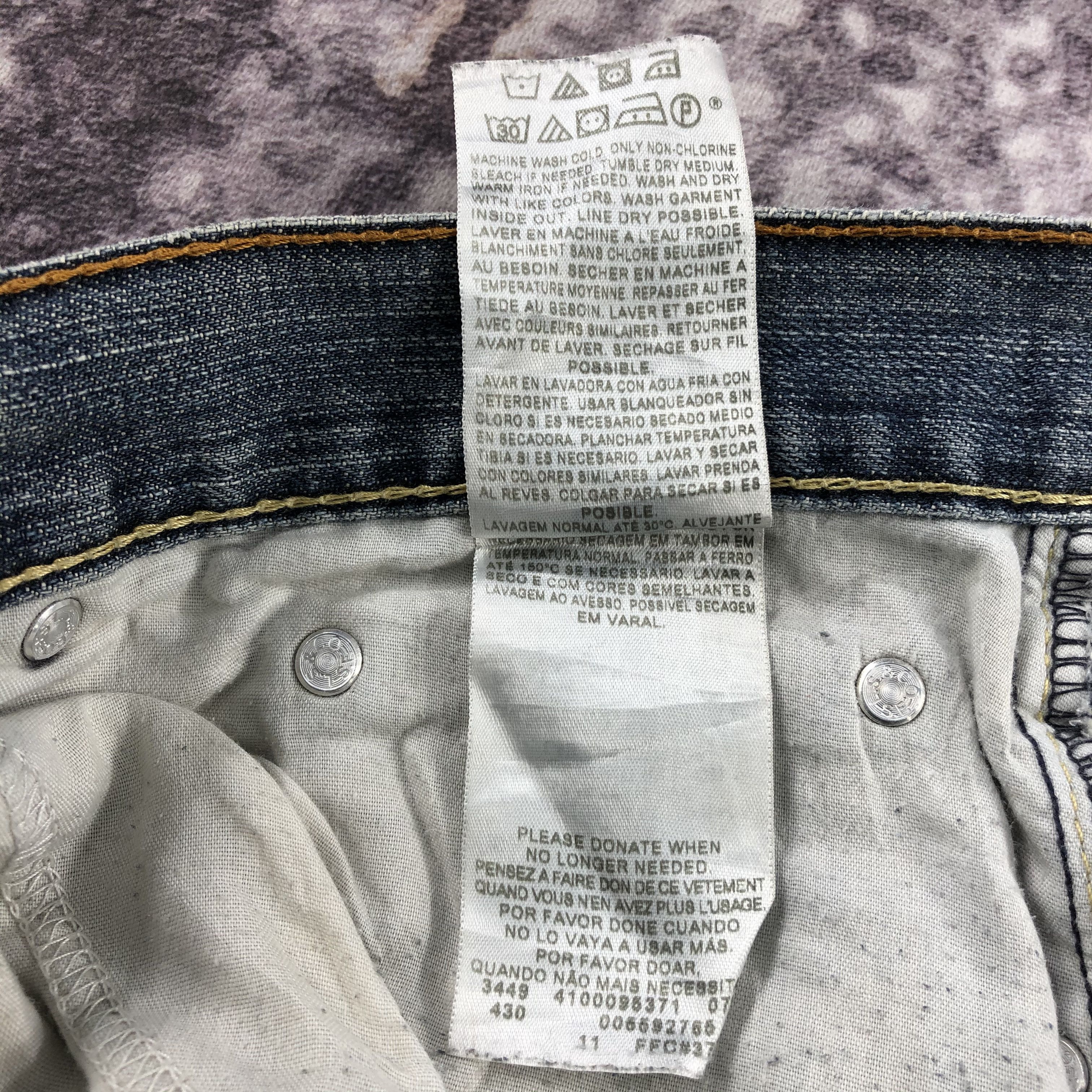 Levi's Vintage Levis 501 Earth Tone Jeans-JM2456 Size US 38 / EU 54 - 15 Thumbnail