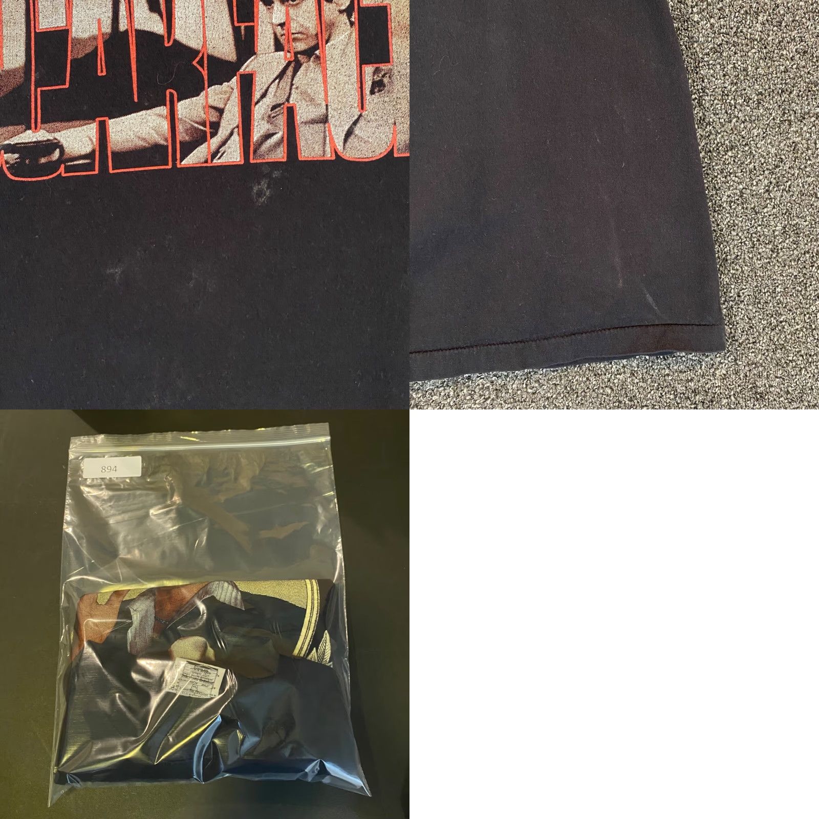 Vintage VINTAGE The ROXX Scarface Shirt Mens M Short Black Crew Neck Graphic S/S Movie Size US M / EU 48-50 / 2 - 9 Thumbnail