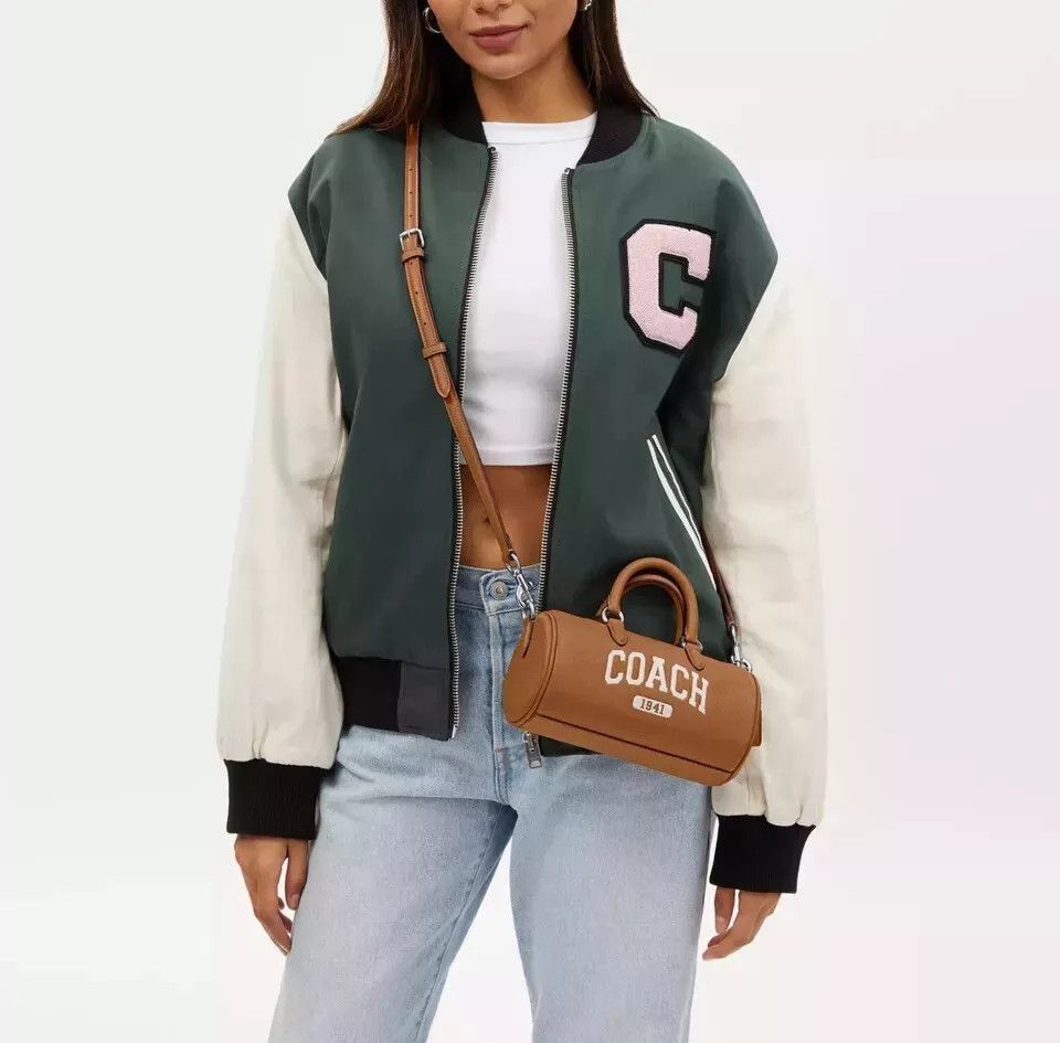 Coach Coach CR206 Lacey Crossbody With Varsity Size ONE SIZE - 4 Thumbnail