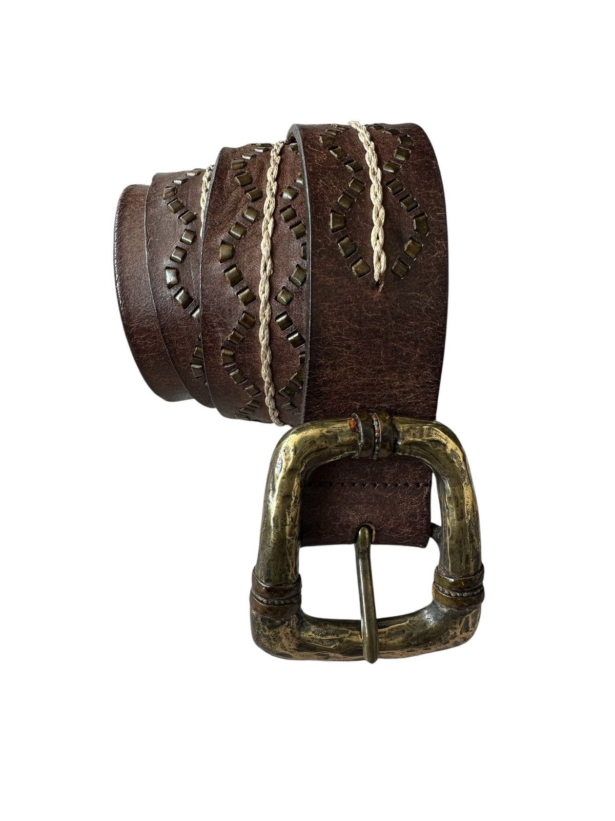 Leather Archive Post & Co. Italian leathers belt Size ONE SIZE - 2 Thumbnail