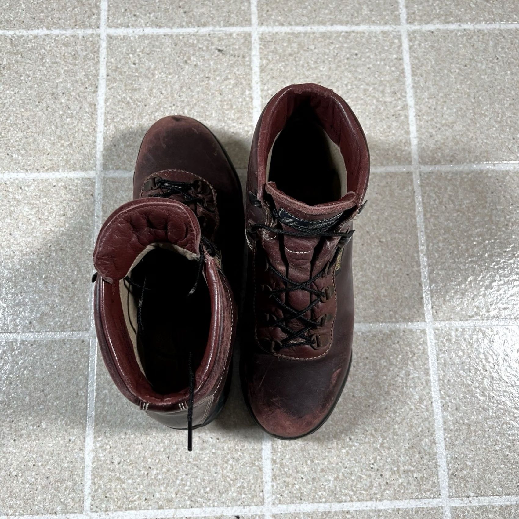 Vasque Vasque Sundowner Gortex Hiking Boots Gorpcore Leather Brown Men 8M Size US 8 / EU 41 - 6 Thumbnail