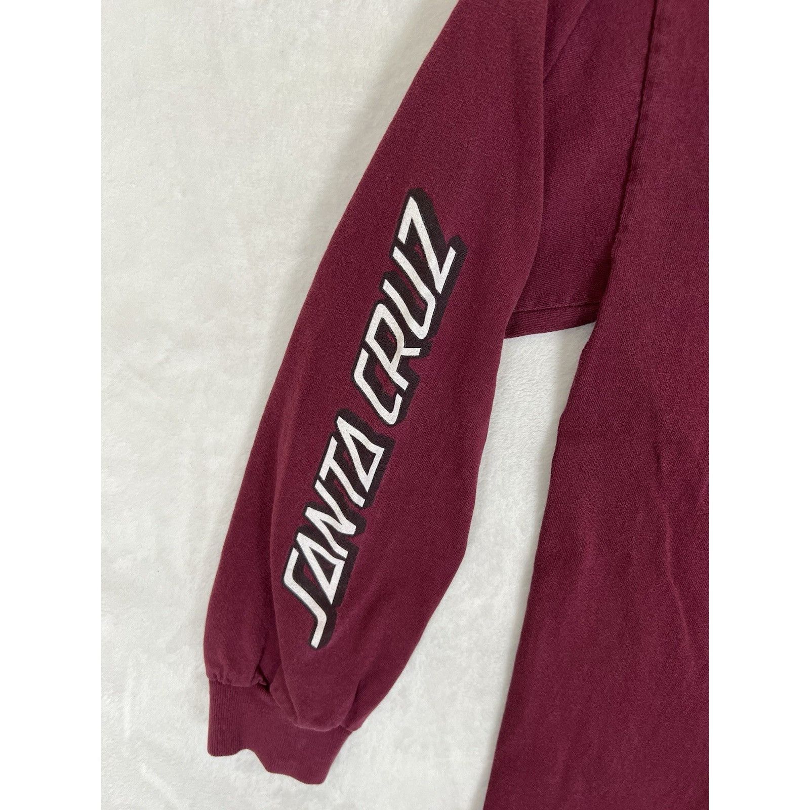 Santa Cruz Skateboards Vintage Santa Cruz Skateboard Long Sleeve T-Shirt Size M Dou Size US M / EU 48-50 / 2 - 8 Thumbnail