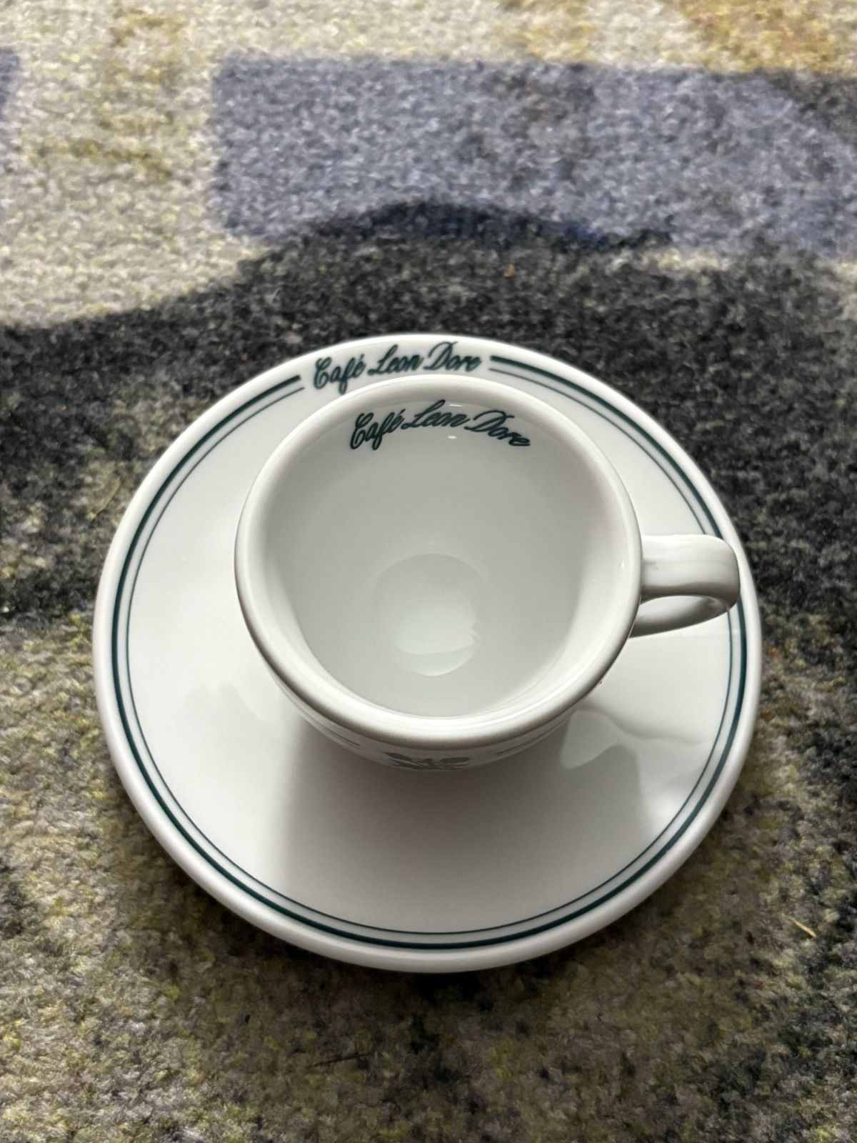 Aime Leon Dore Aime Leon Dore Cafe Leon Dore Expresso Cup & Saucer Set Size ONE SIZE - 4 Thumbnail